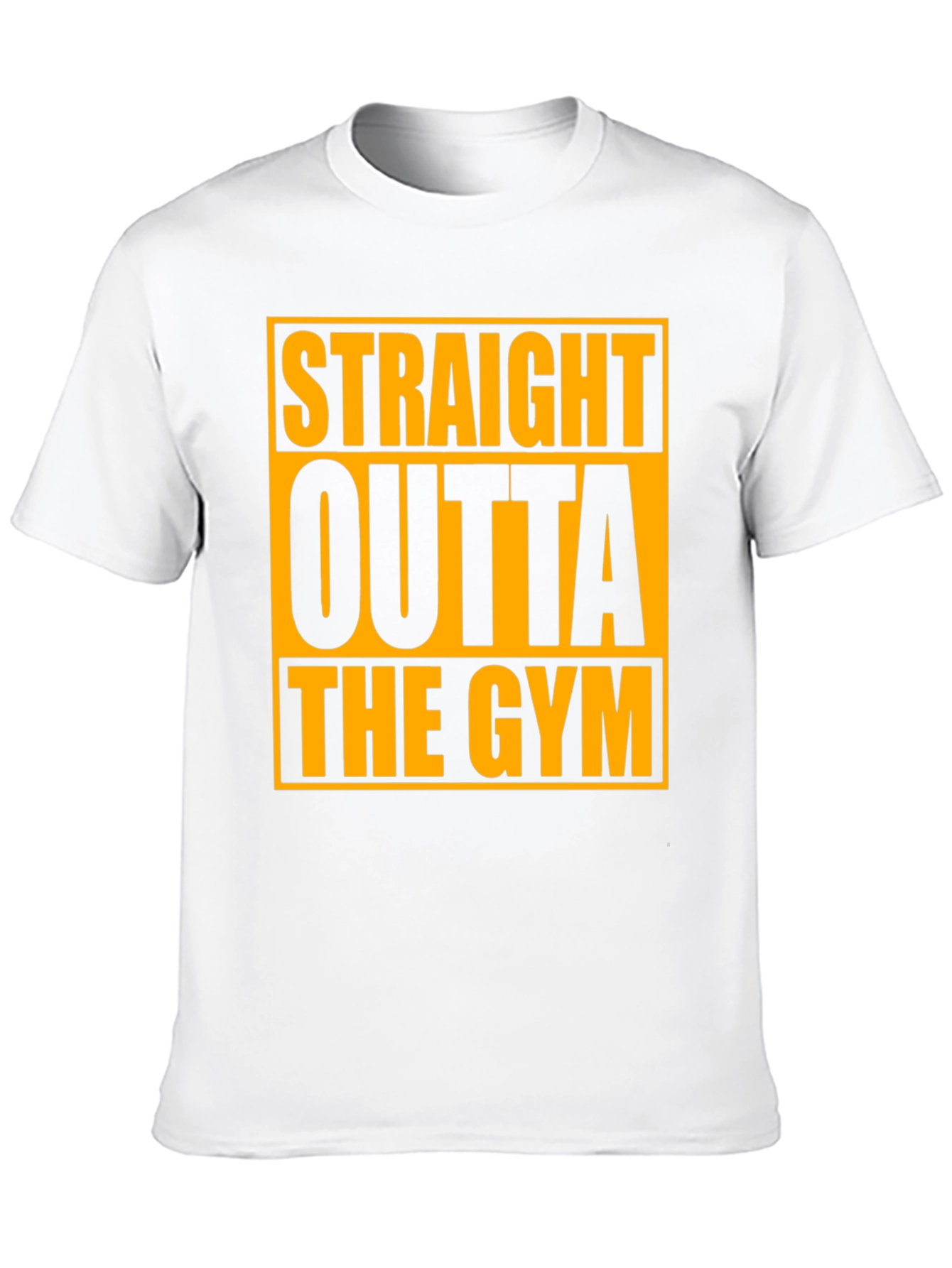 Straight Outta the Gym Black T-Shirt