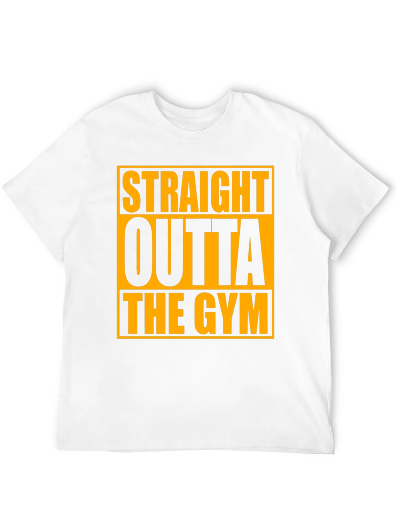 Straight Outta the Gym Black T-Shirt