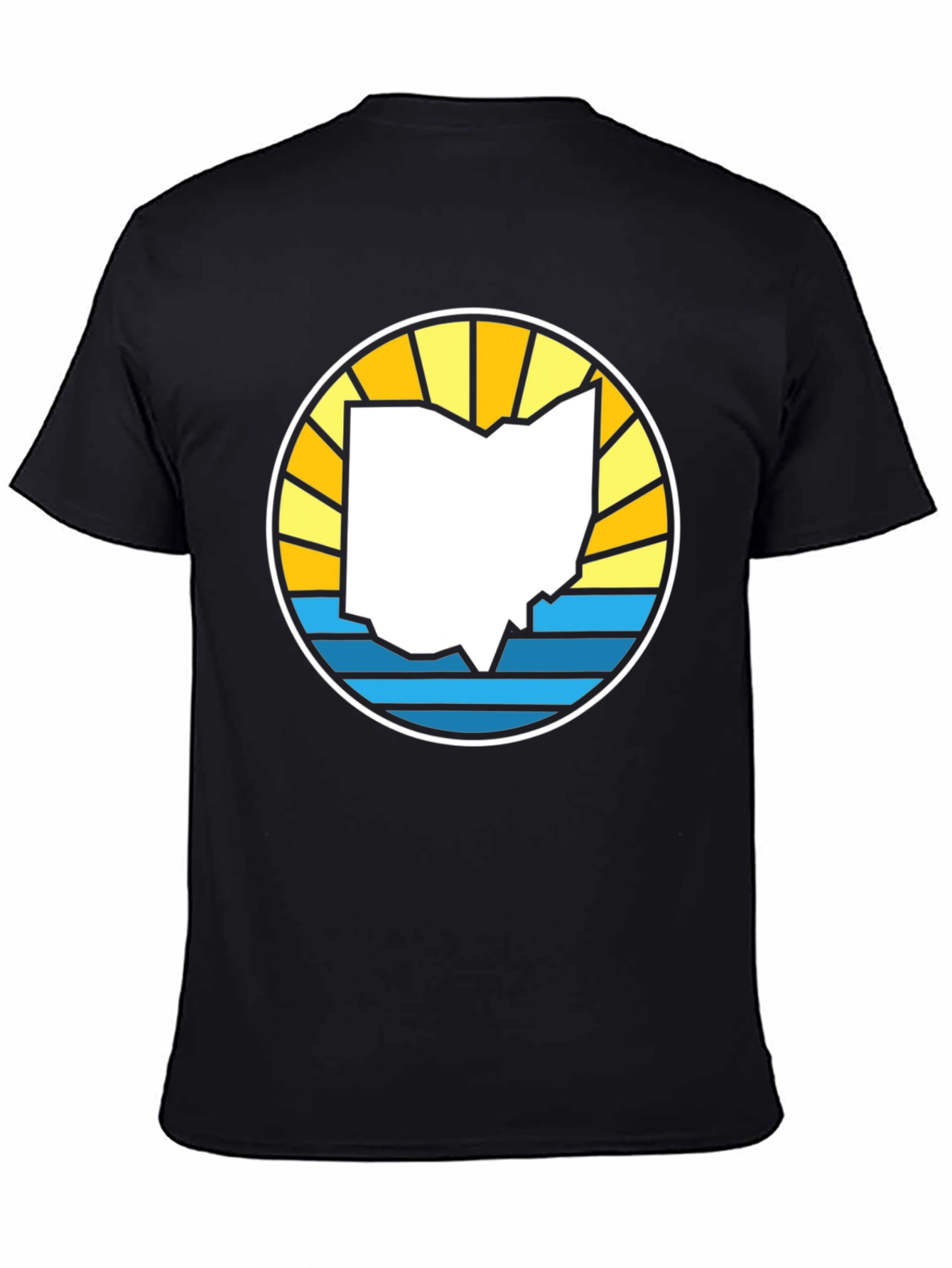 Ohio State Graphic T-Shirt - Unisex Black Tee