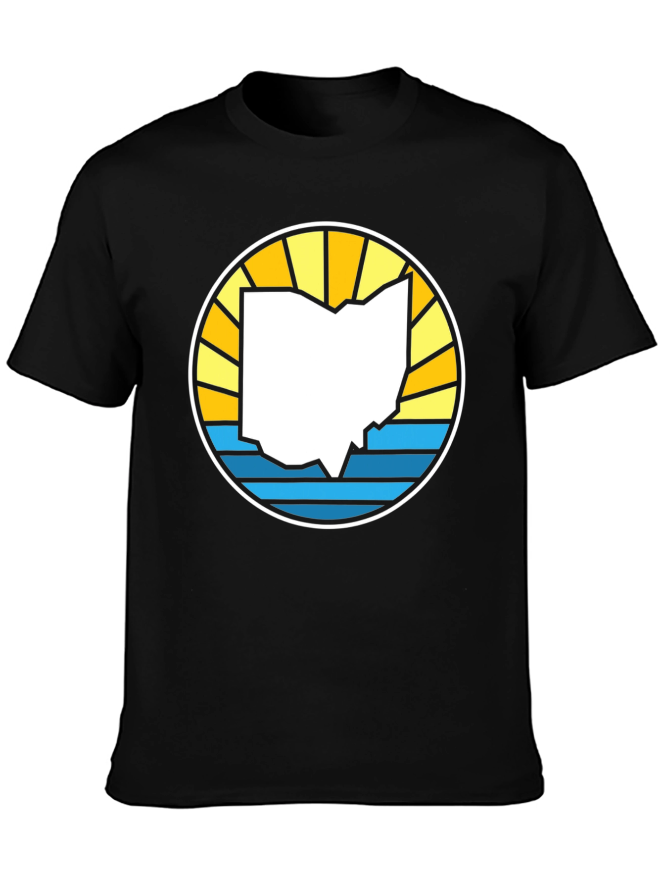 Ohio State Graphic T-Shirt - Unisex Black Tee