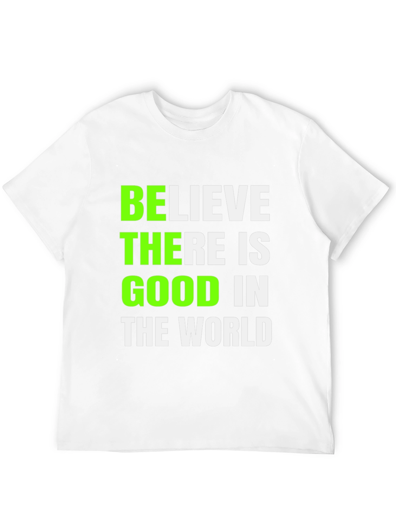 Believe There is Good Graphic Tee - Black