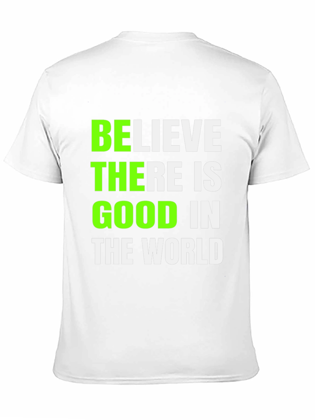 Believe There is Good Graphic Tee - Black