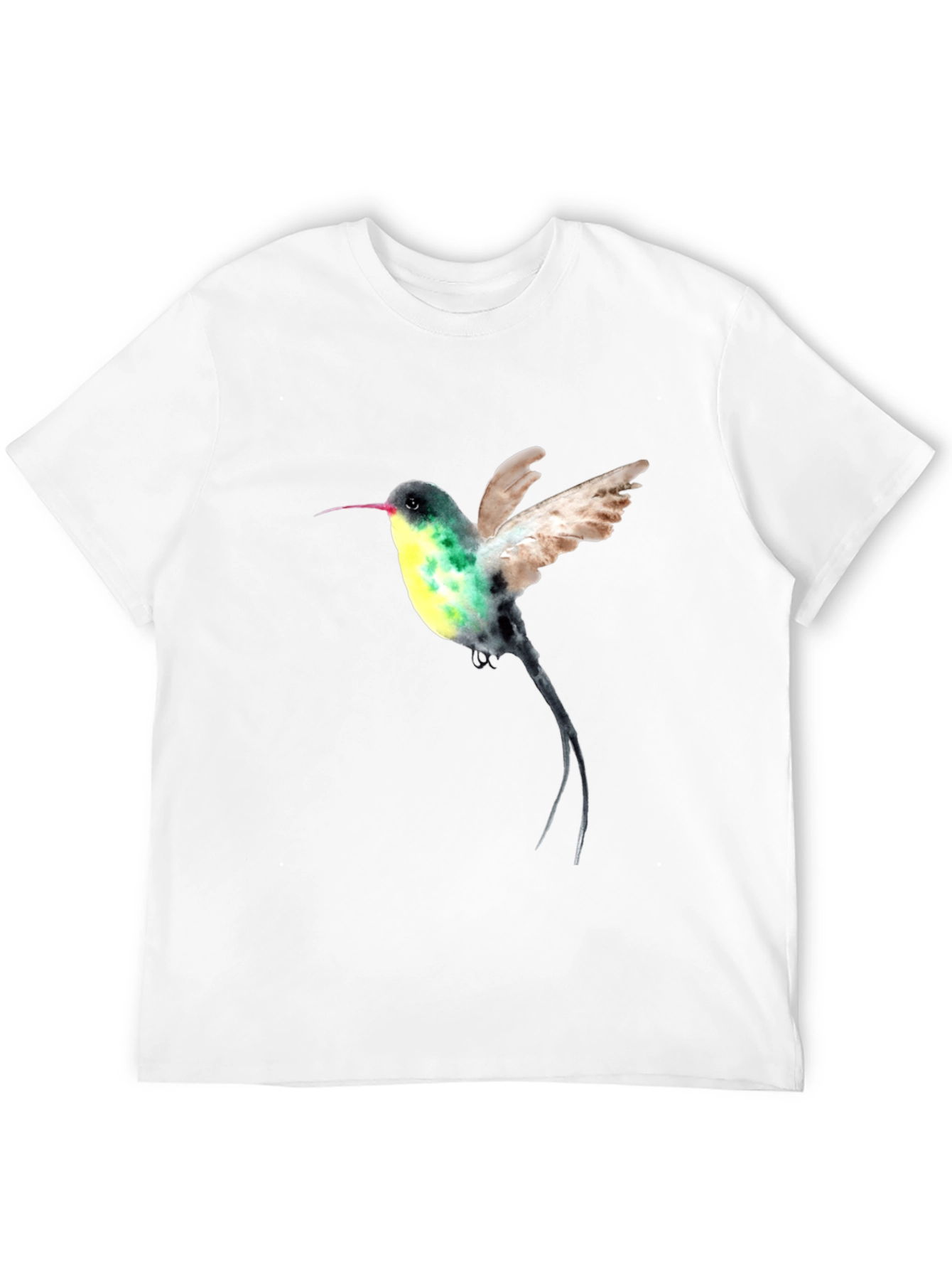 Hummingbird Graphic Black T-Shirt