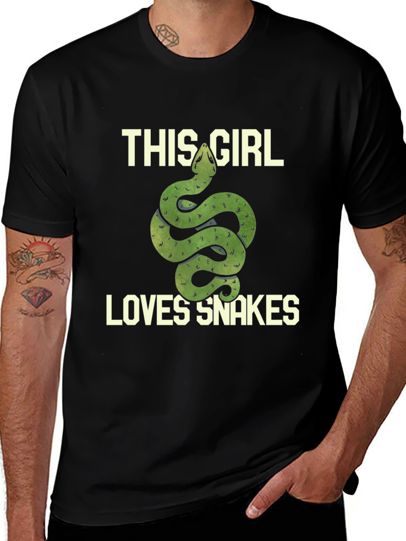 This Girl Loves Snakes T-Shirt