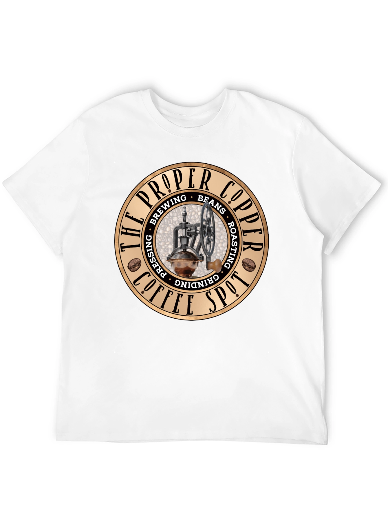 The Proper Copper Coffee Spot T-Shirt