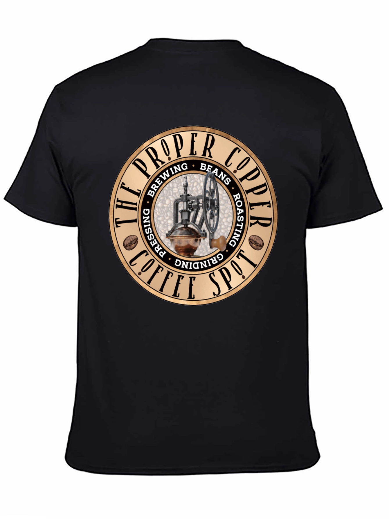 The Proper Copper Coffee Spot T-Shirt