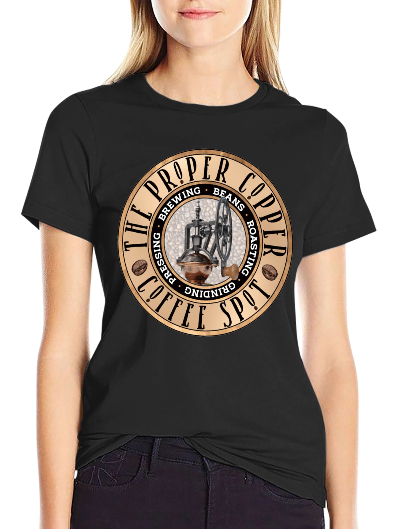 The Proper Copper Coffee Spot T-Shirt