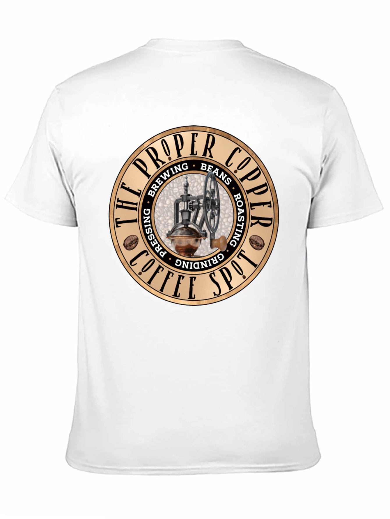 The Proper Copper Coffee Spot T-Shirt