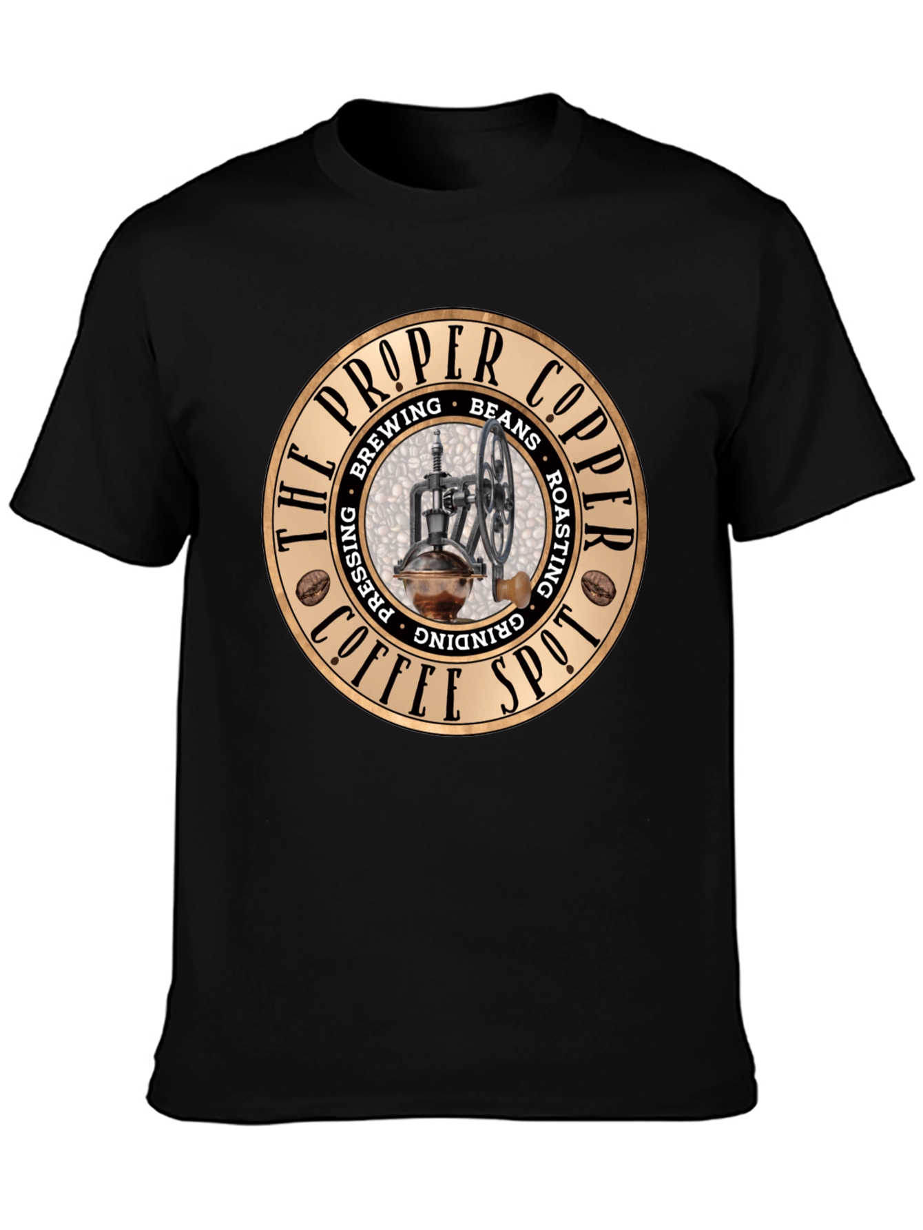 The Proper Copper Coffee Spot T-Shirt