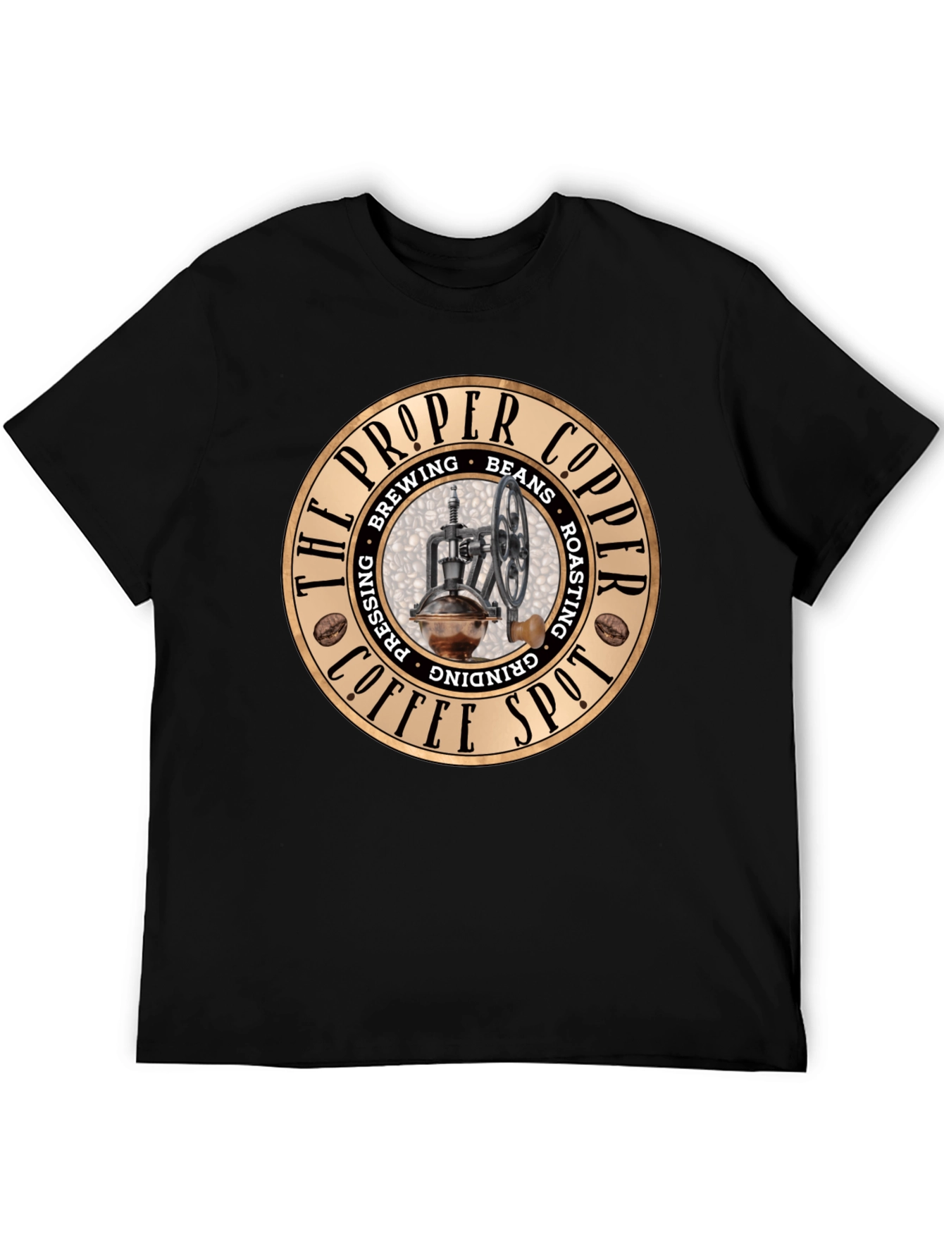 The Proper Copper Coffee Spot T-Shirt