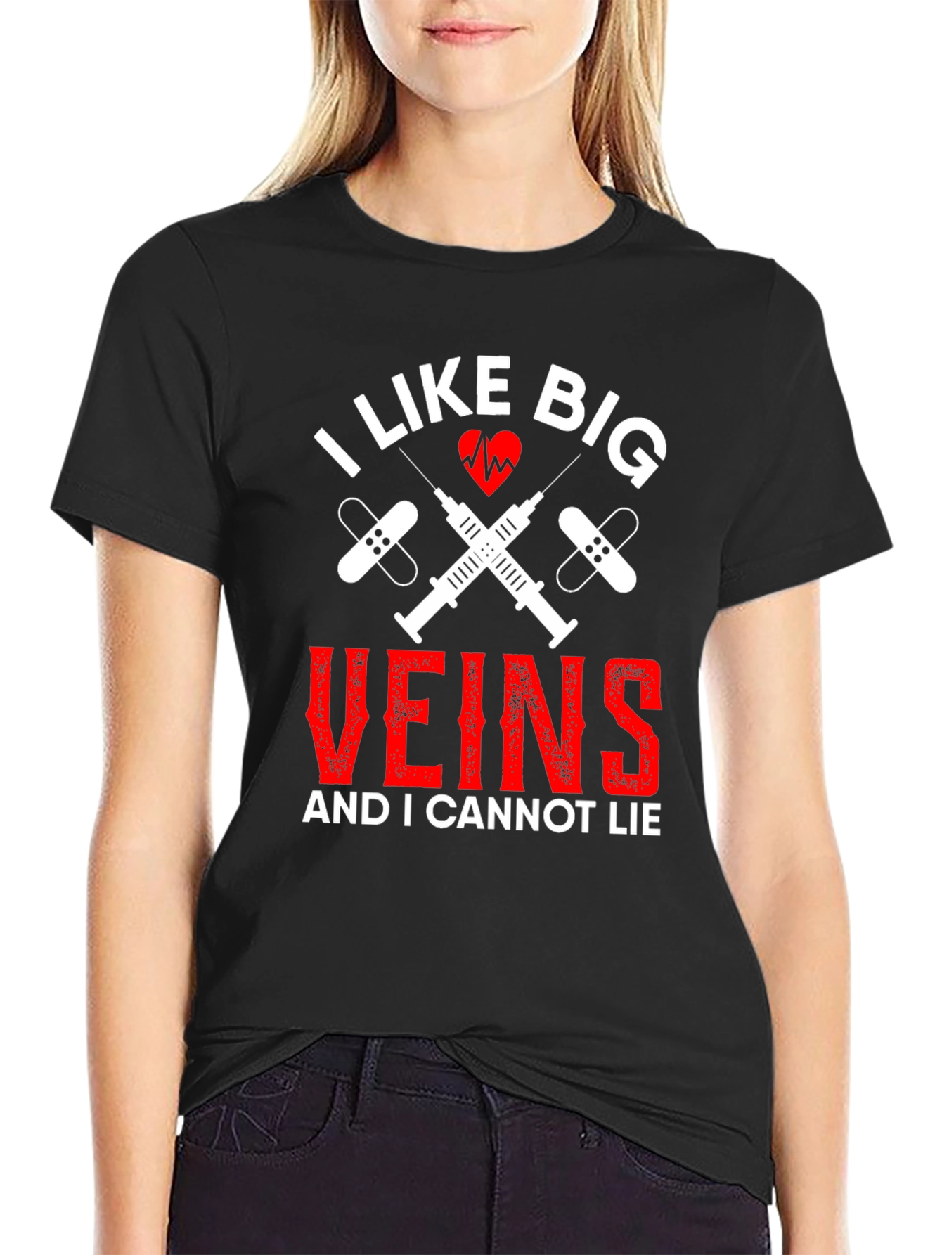 I Like Big Veins Funny Nurse T-Shirt