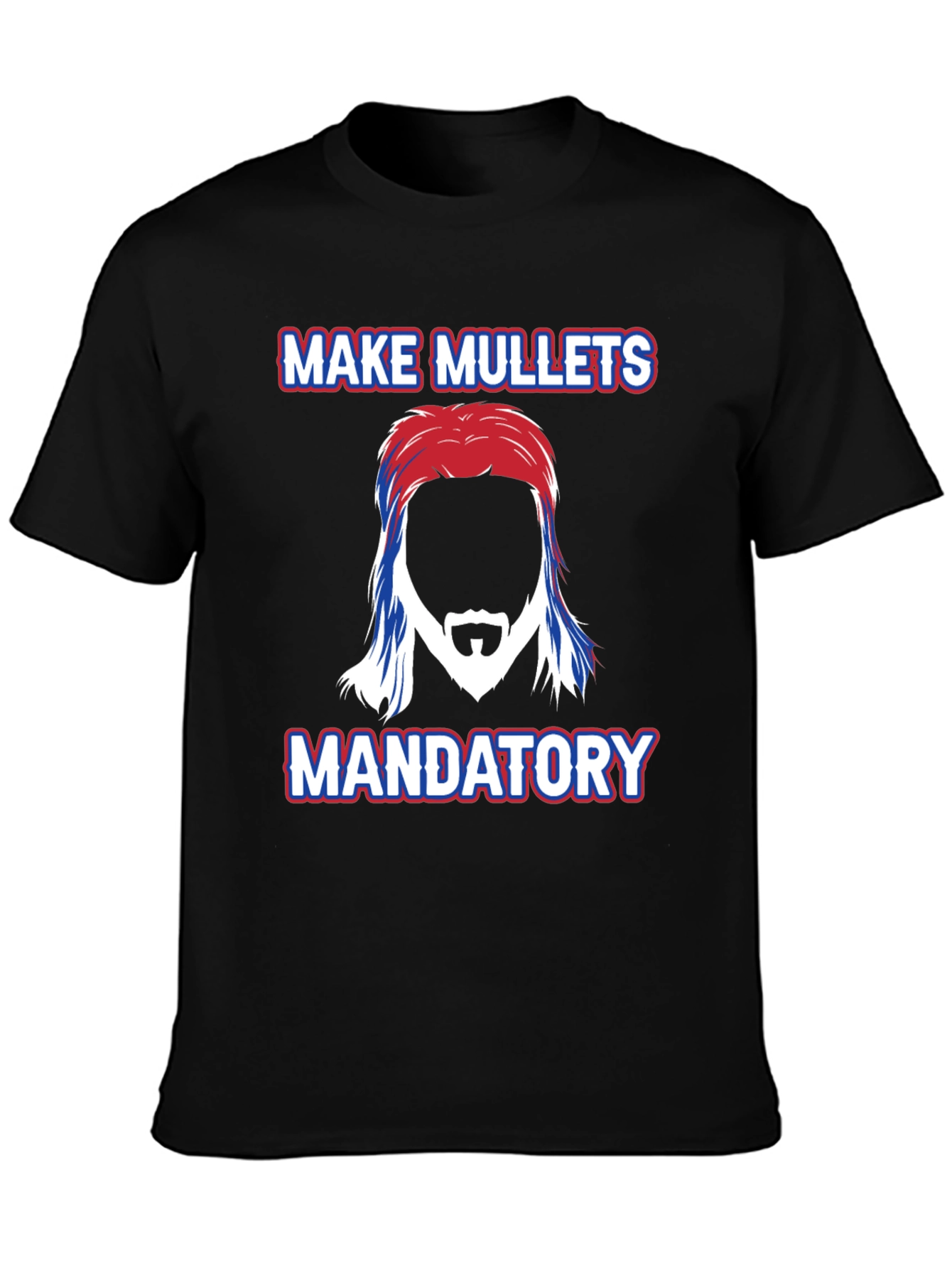 Make Mullets Mandatory Graphic T-Shirt
