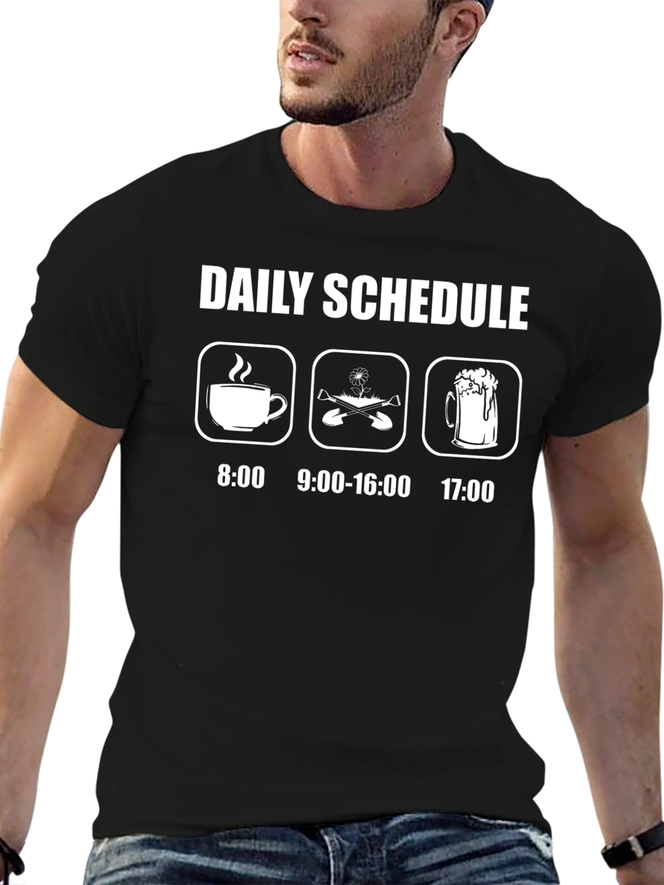 Gardeners Daily Schedule T-Shirt