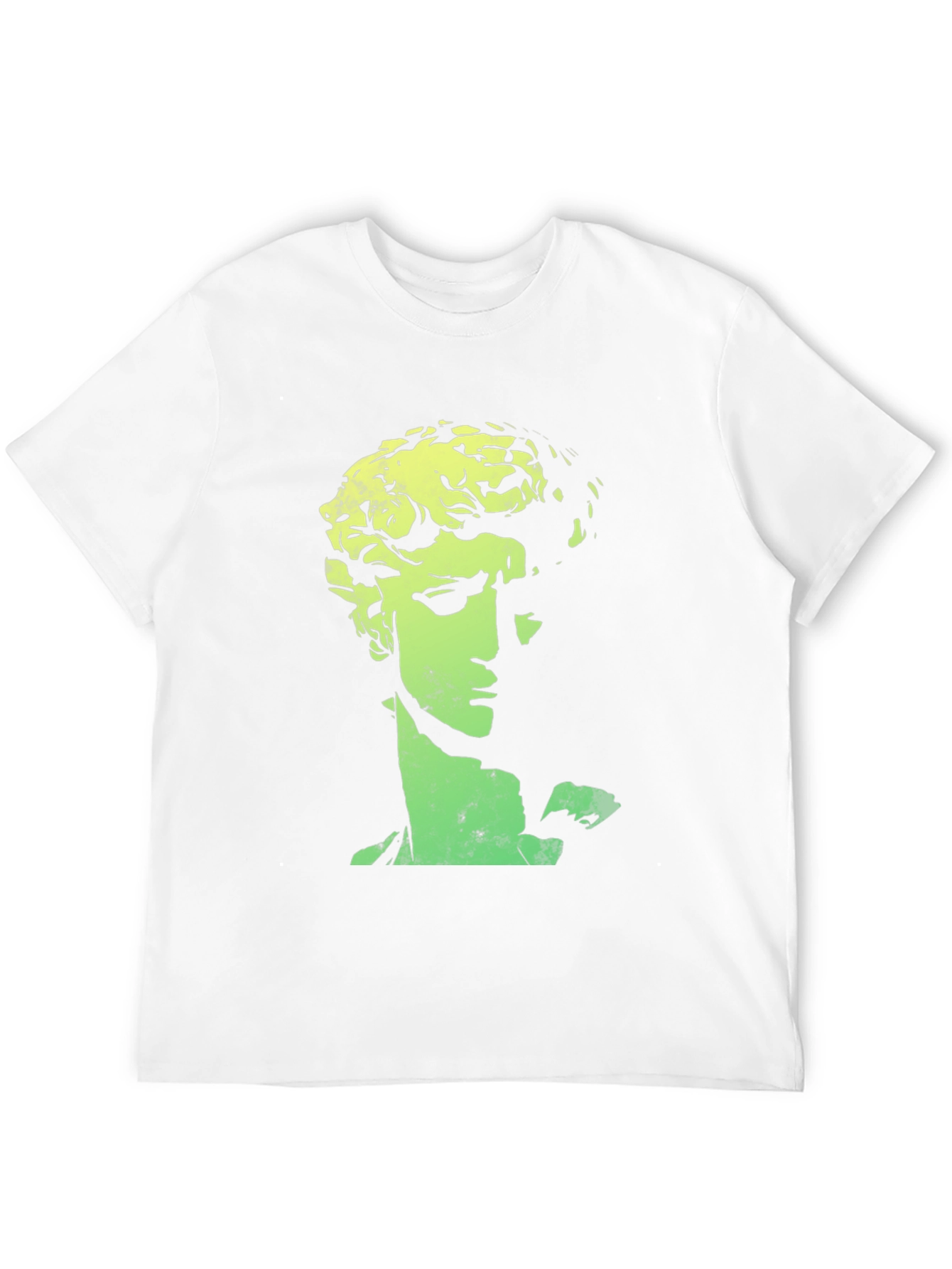Statue Head Graphic Tee - Black Unisex T-Shirt