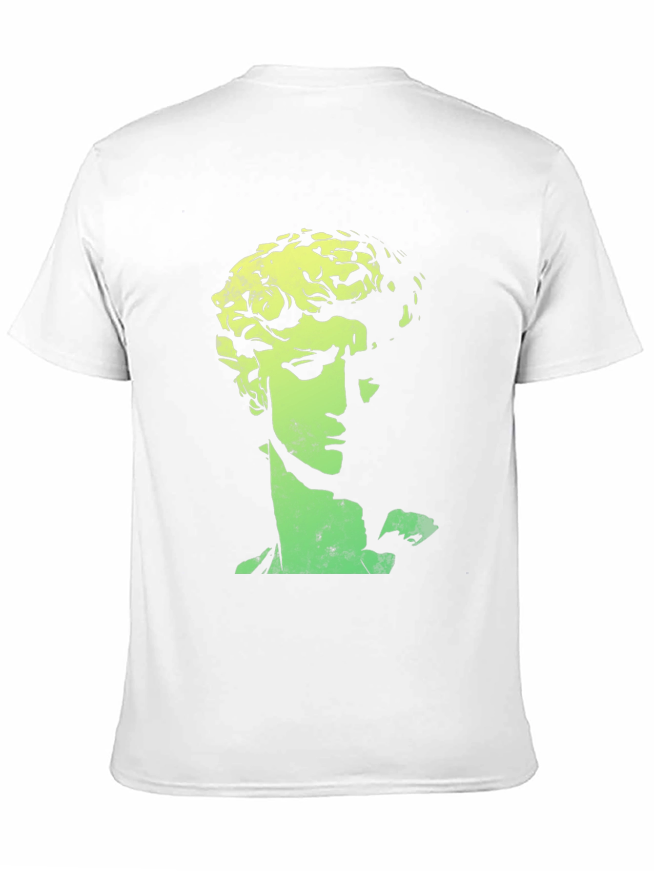 Statue Head Graphic Tee - Black Unisex T-Shirt