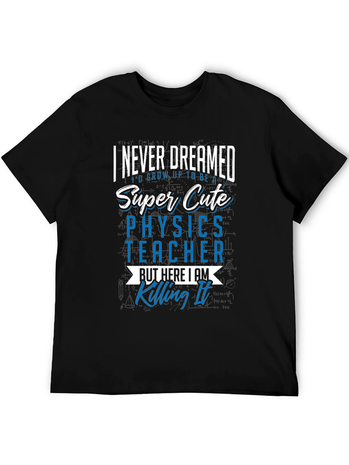 Super Cute Physics Teacher Graphic Tee