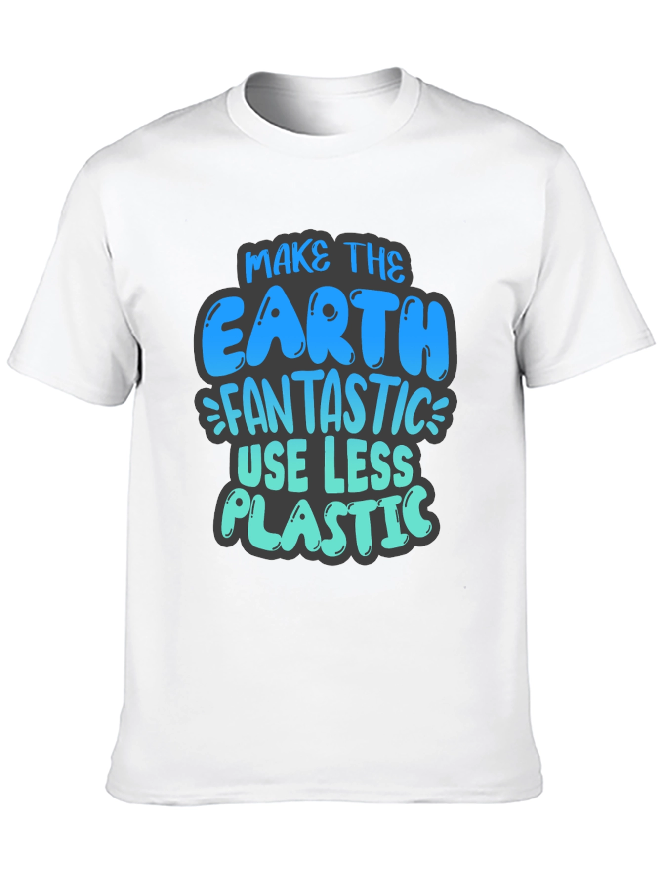 Eco-Friendly Earth Day T-Shirt - Reduce Plastic