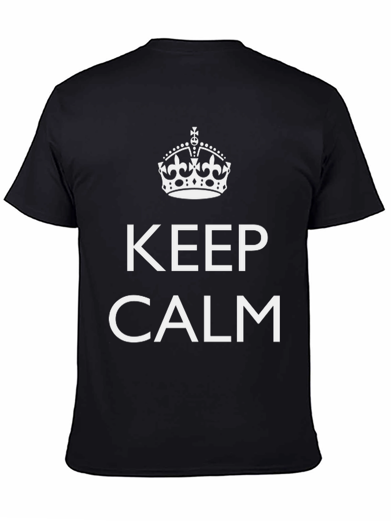 Keep Calm Black T-Shirt