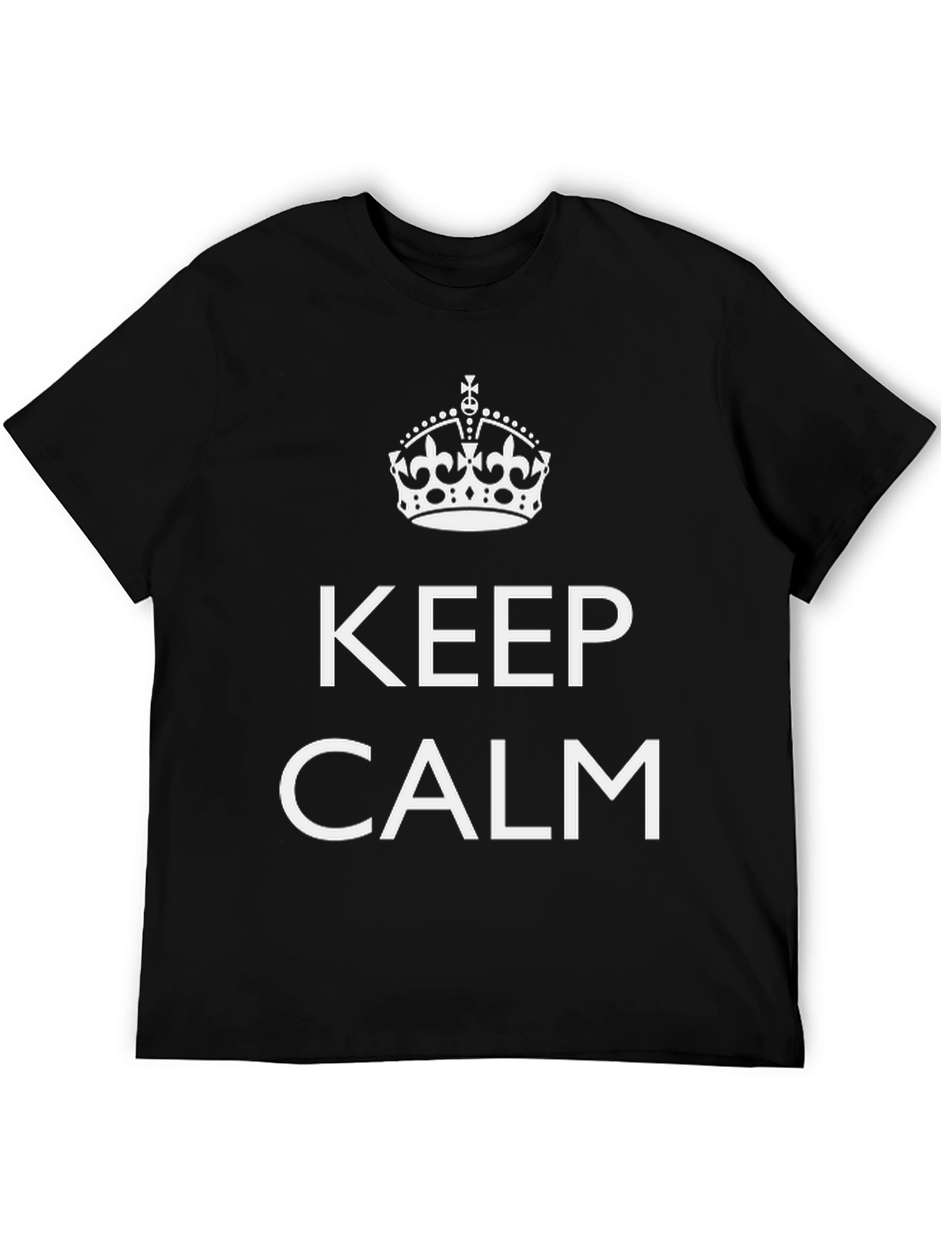 Keep Calm Black T-Shirt