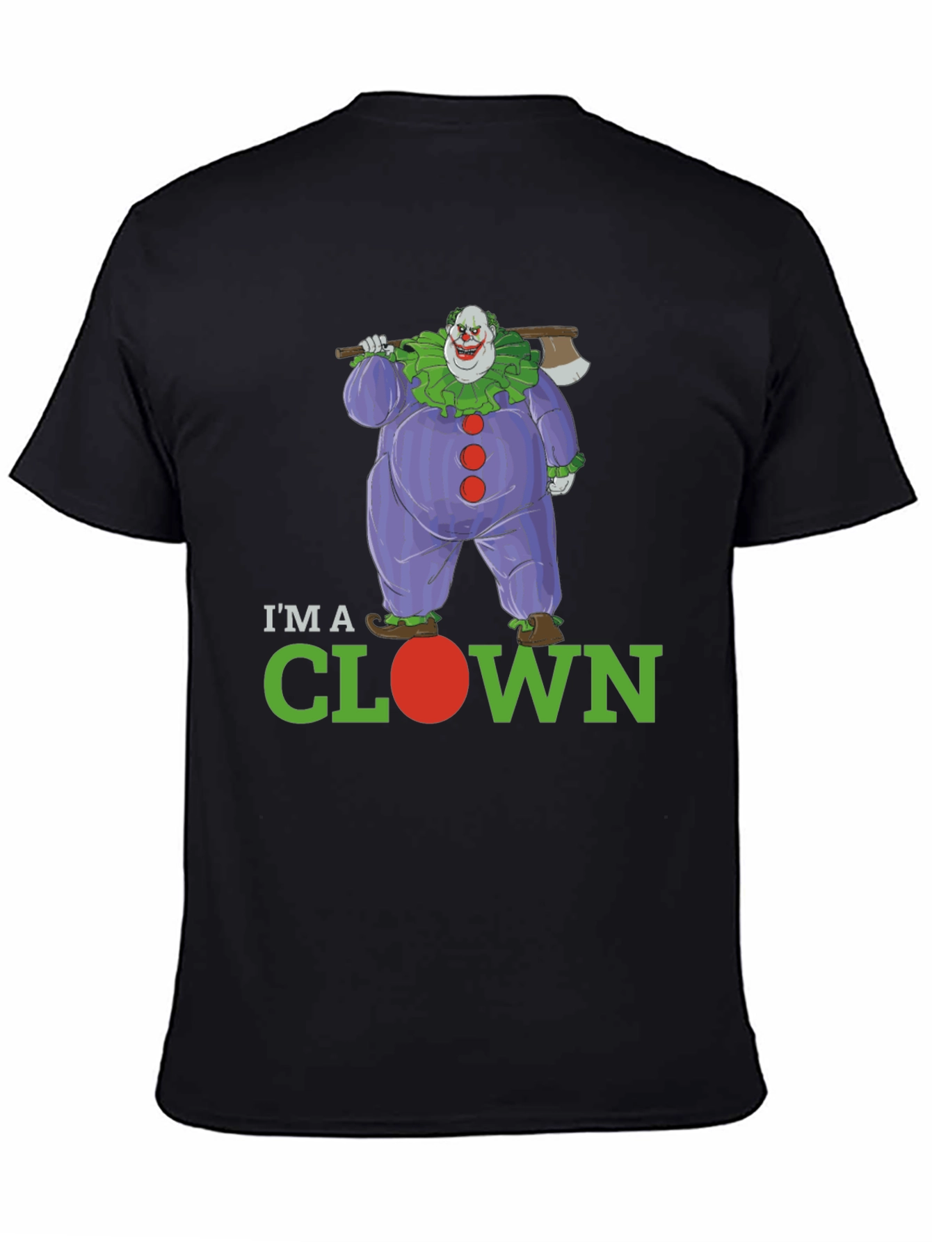 Killer Clown Graphic Tee - Novelty Humor T-Shirt