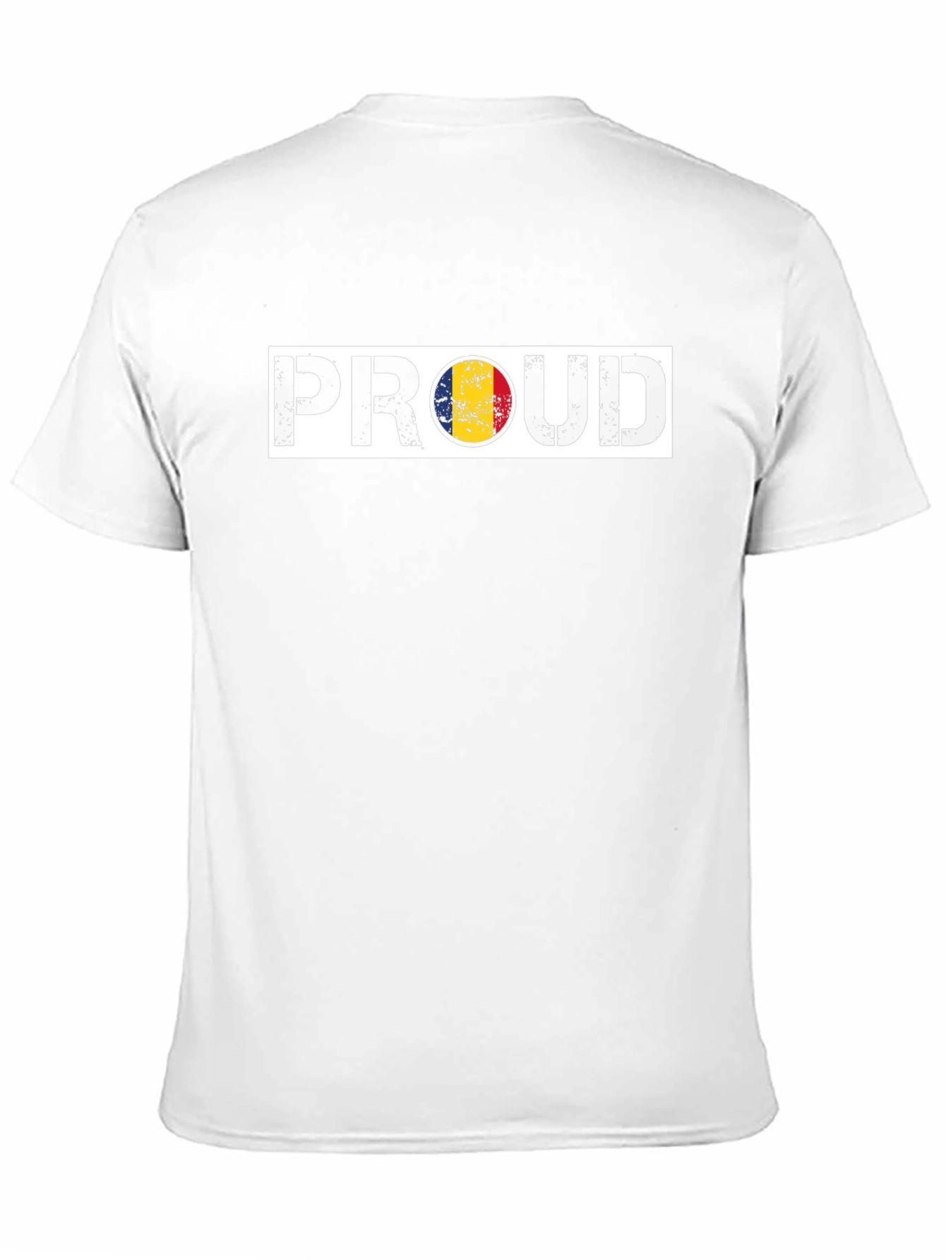 Proud Romania Flag Graphic T-Shirt