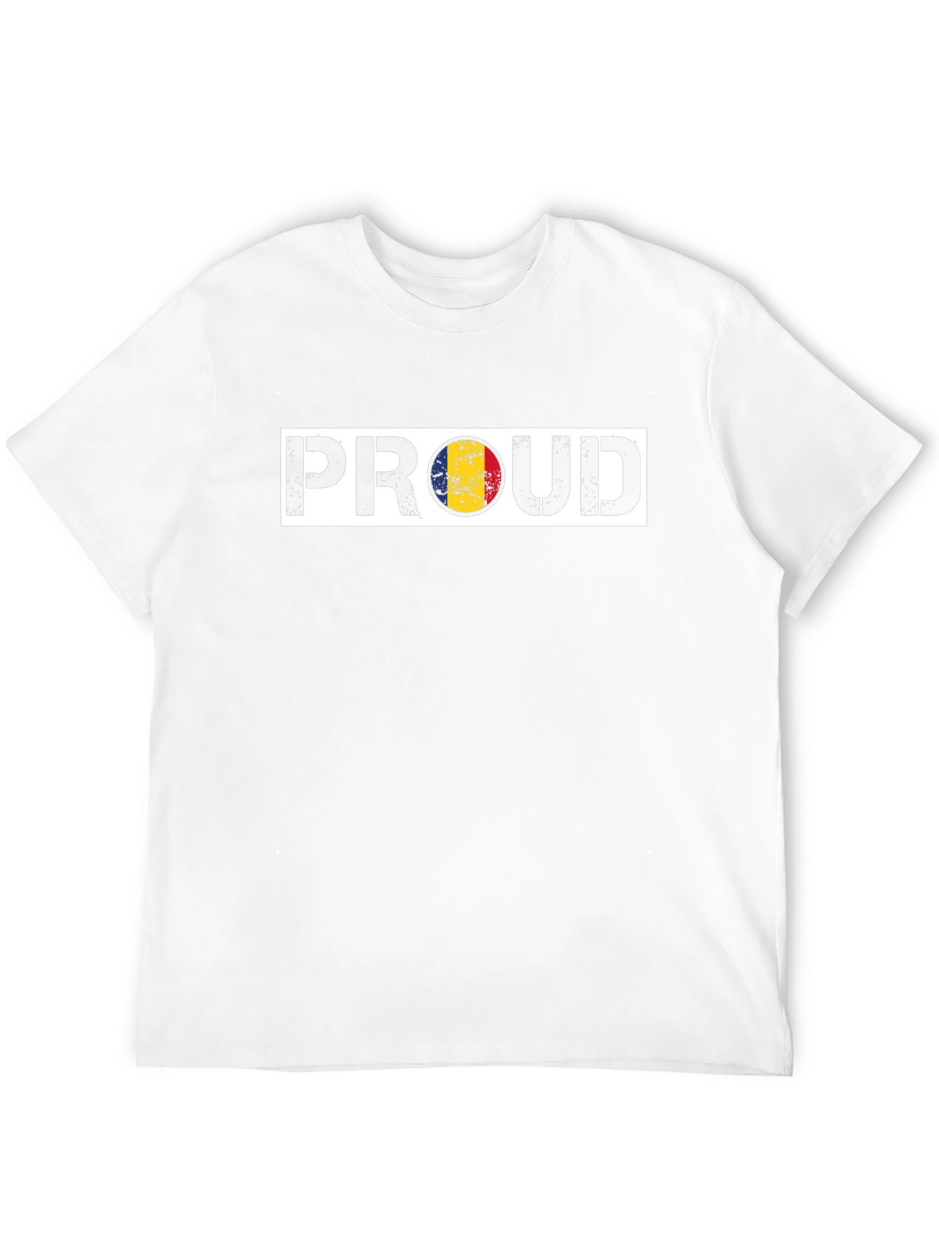 Proud Romania Flag Graphic T-Shirt