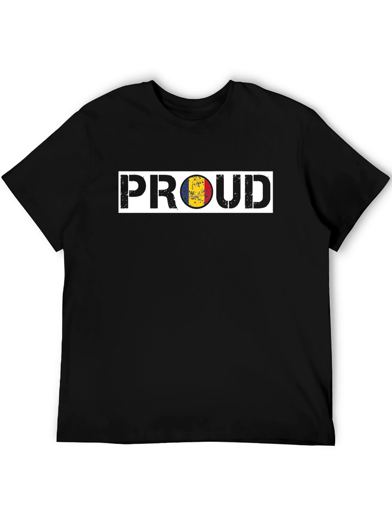 Proud Romania Flag Graphic T-Shirt