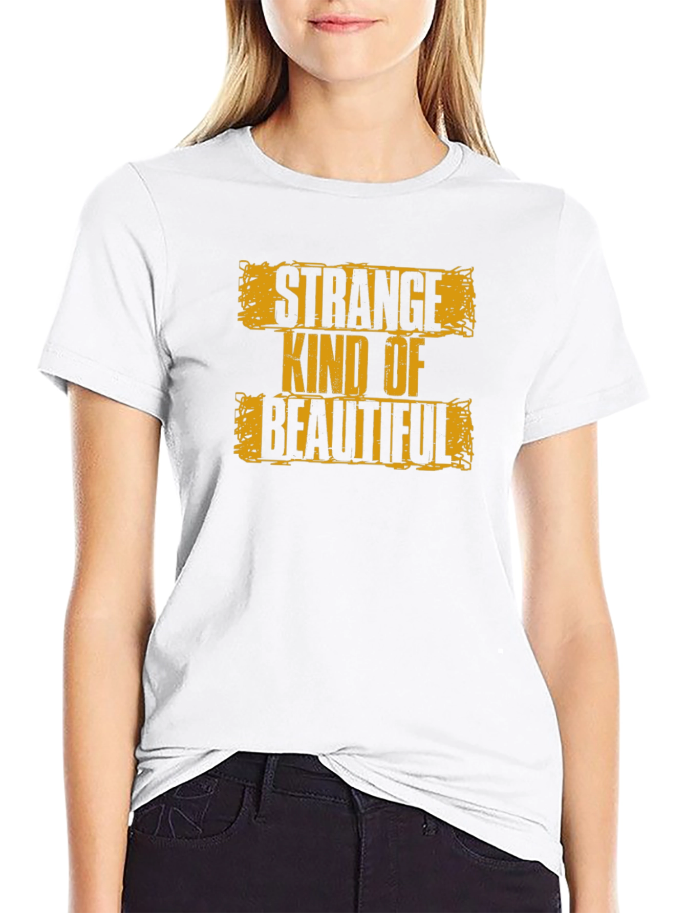 Strange Kind of Beautiful Graphic Tee - Black