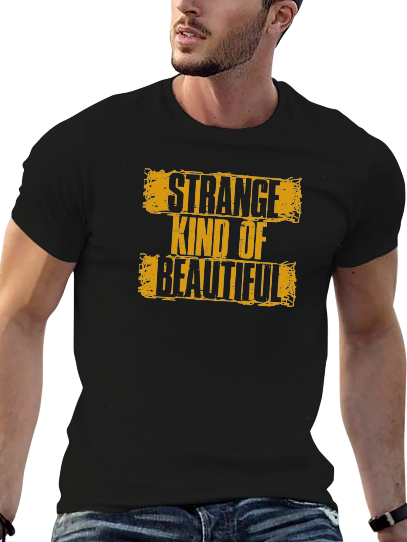 Strange Kind of Beautiful Graphic Tee - Black