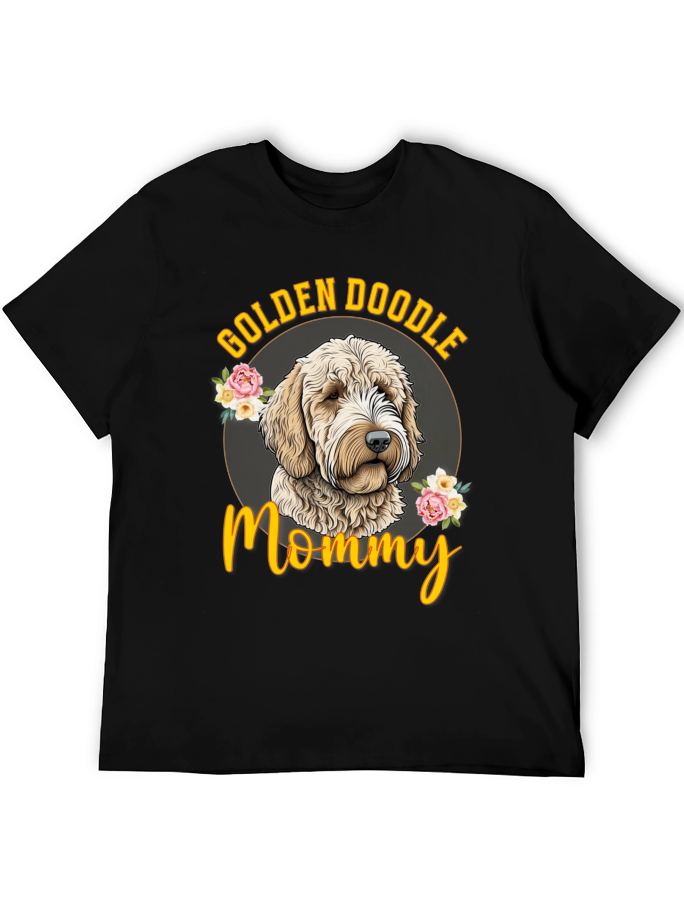 Golden Doodle Mommy Graphic T-Shirt