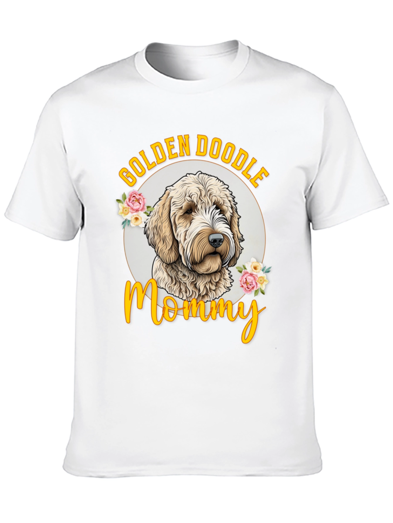 Golden Doodle Mommy Graphic T-Shirt