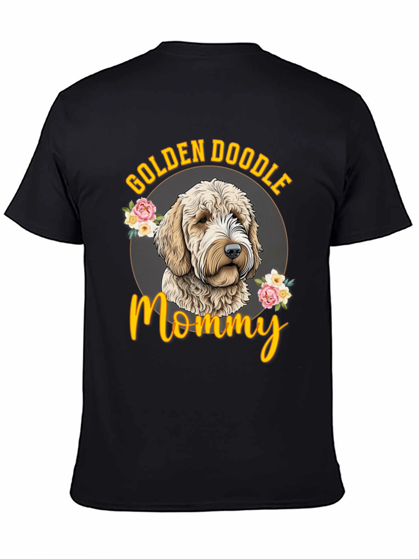 Golden Doodle Mommy Graphic T-Shirt