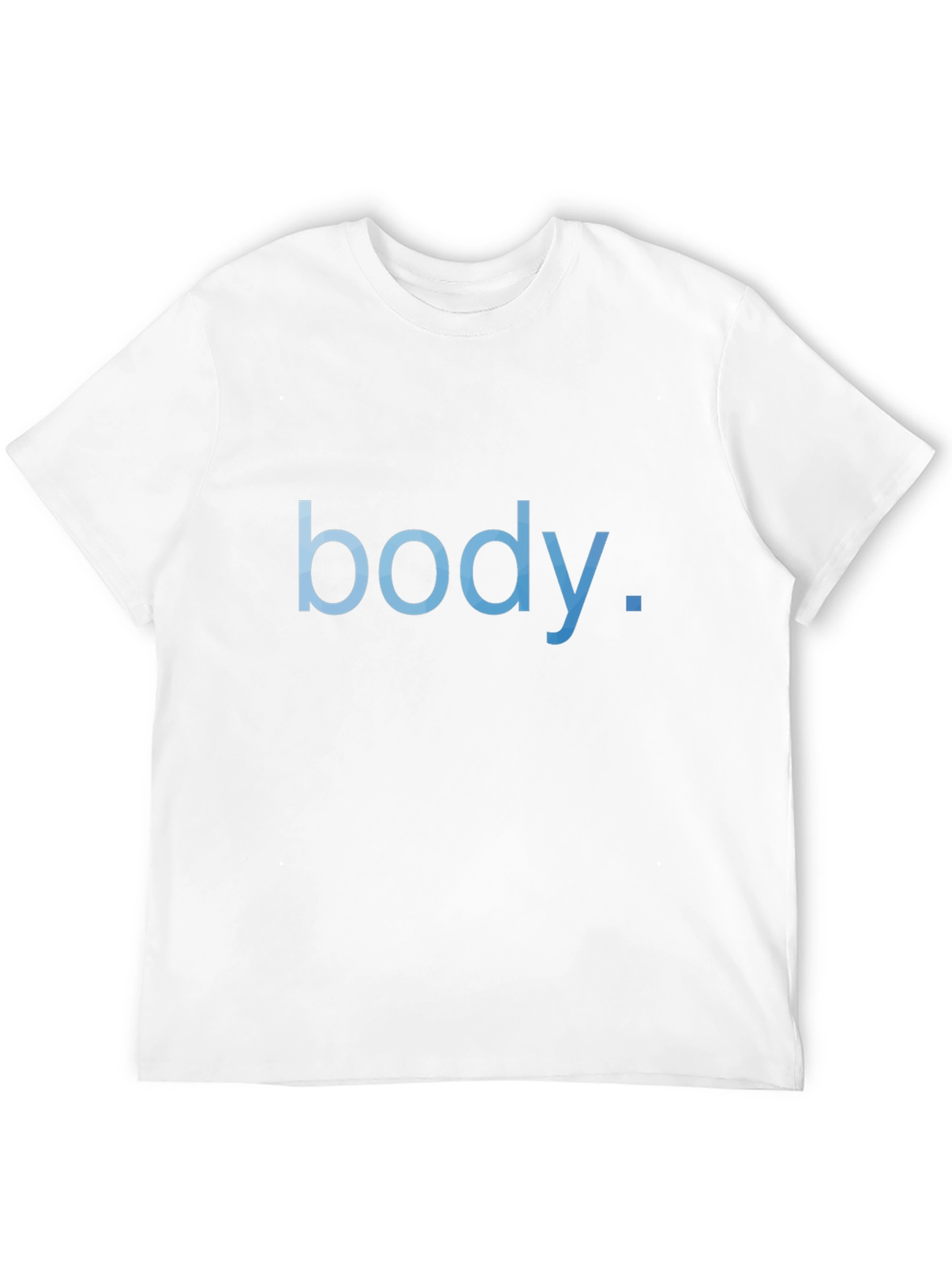 Body Text T-Shirt - Mens Fashion