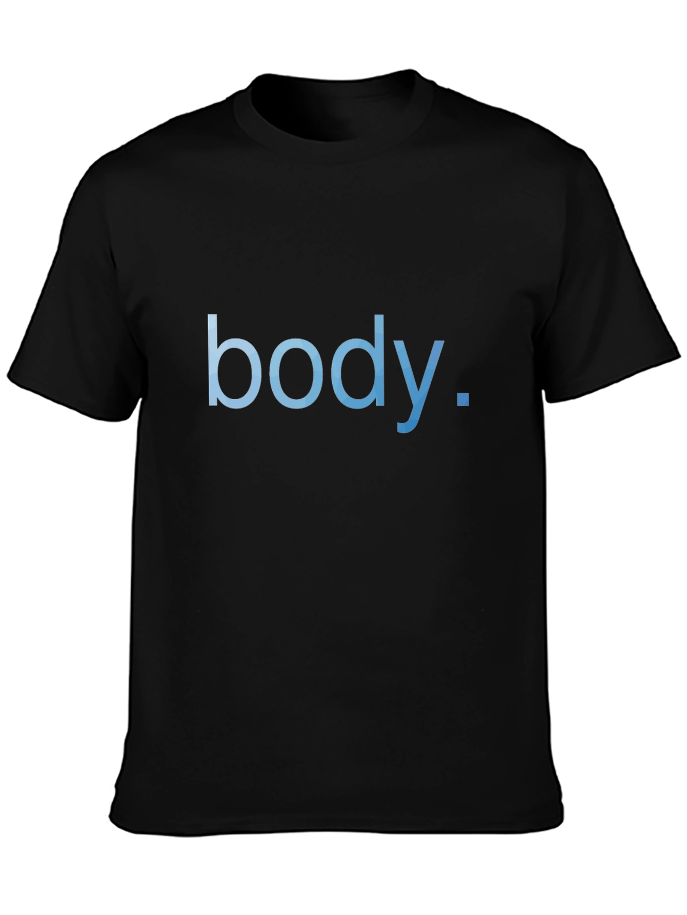 Body Text T-Shirt - Mens Fashion
