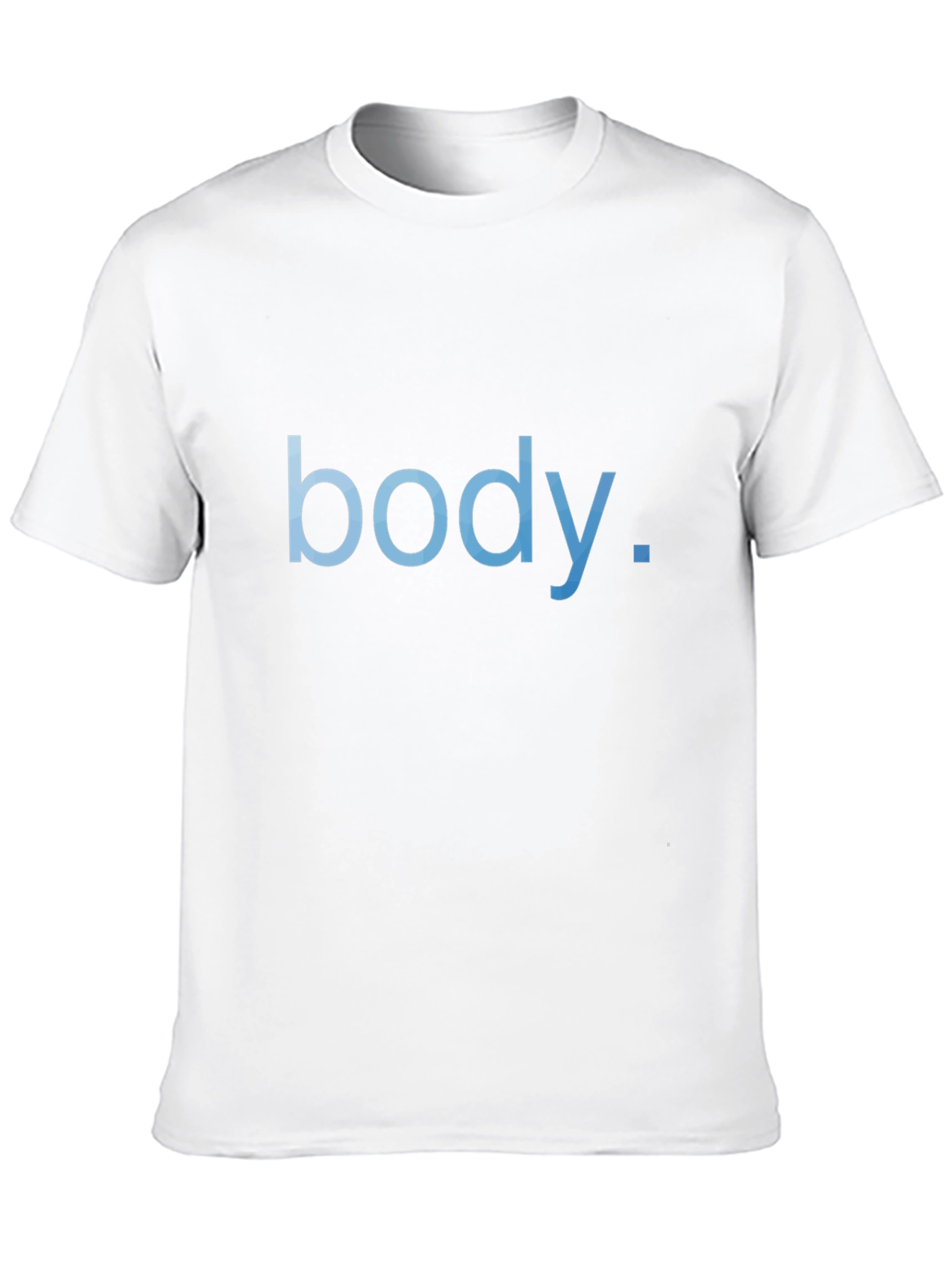 Body Text T-Shirt - Mens Fashion