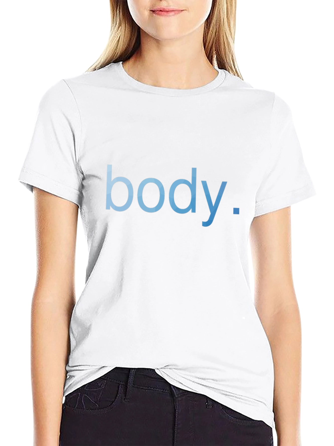Body Text T-Shirt - Mens Fashion