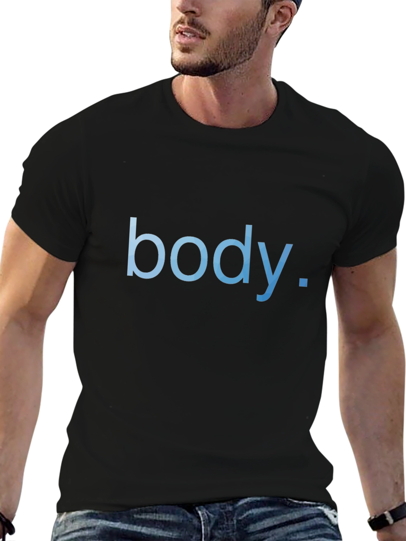 Body Text T-Shirt - Mens Fashion