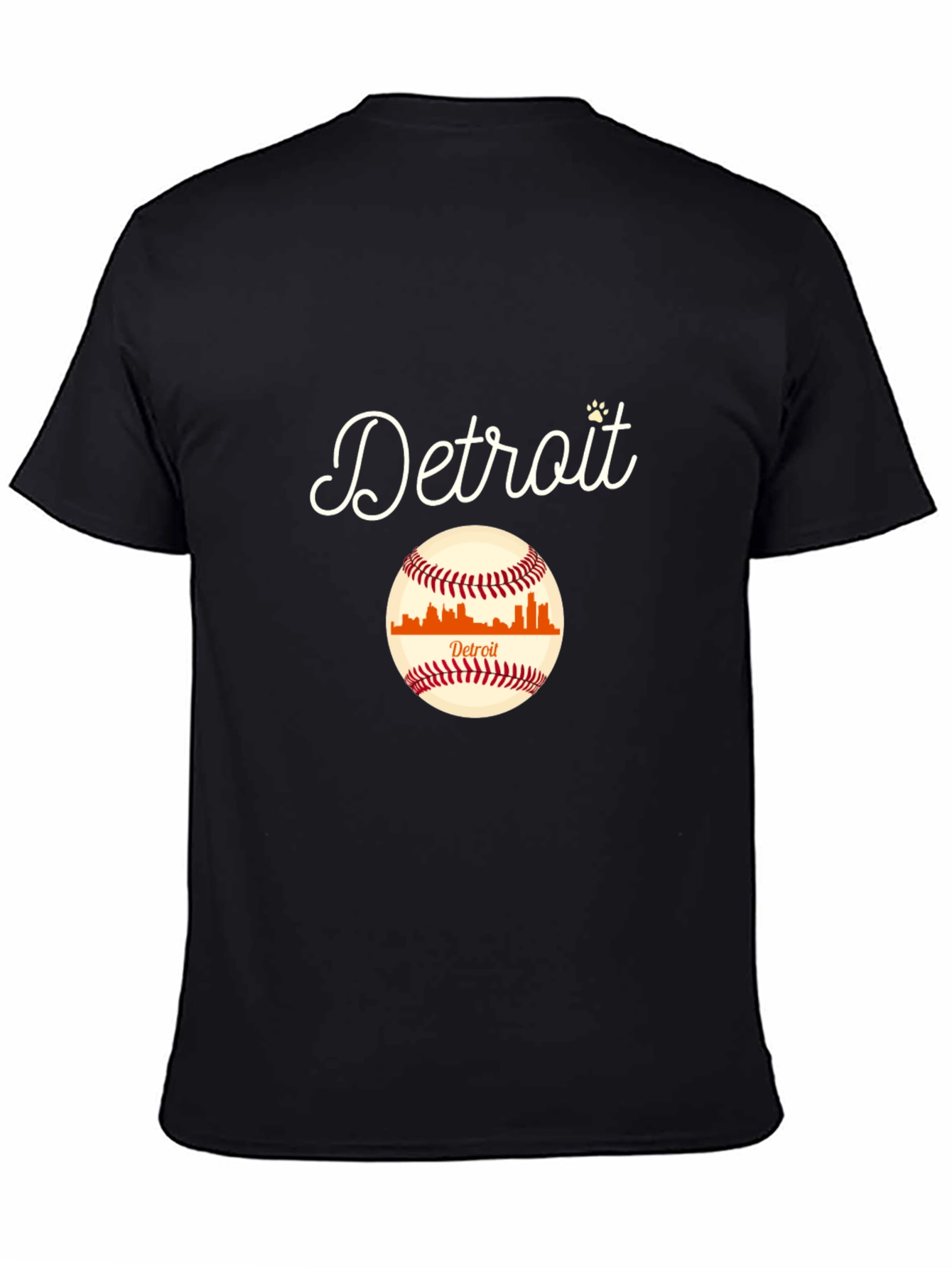 Detroit Baseball Graphic T-Shirt