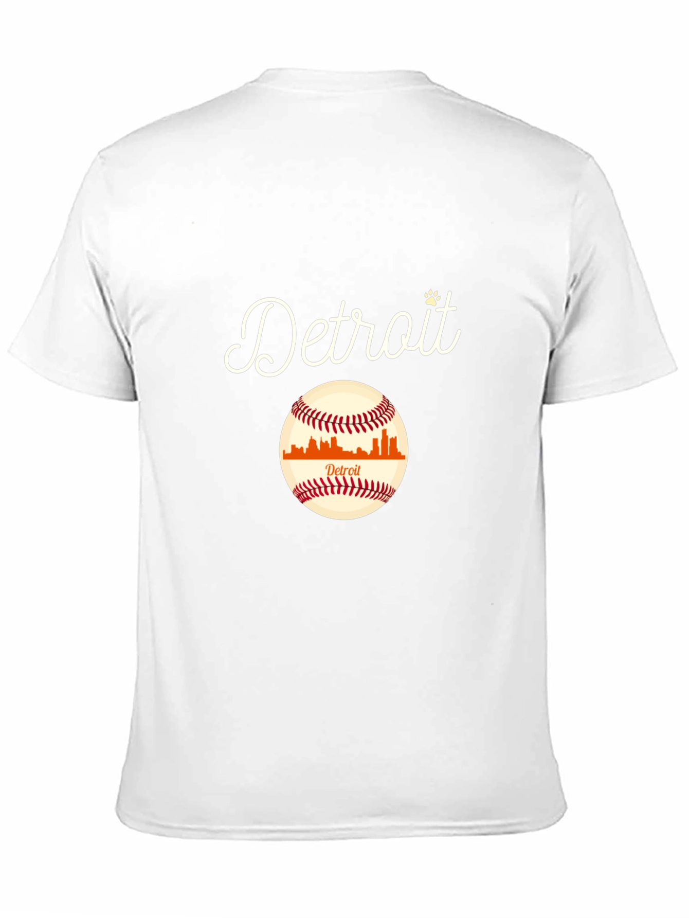 Detroit Baseball Graphic T-Shirt