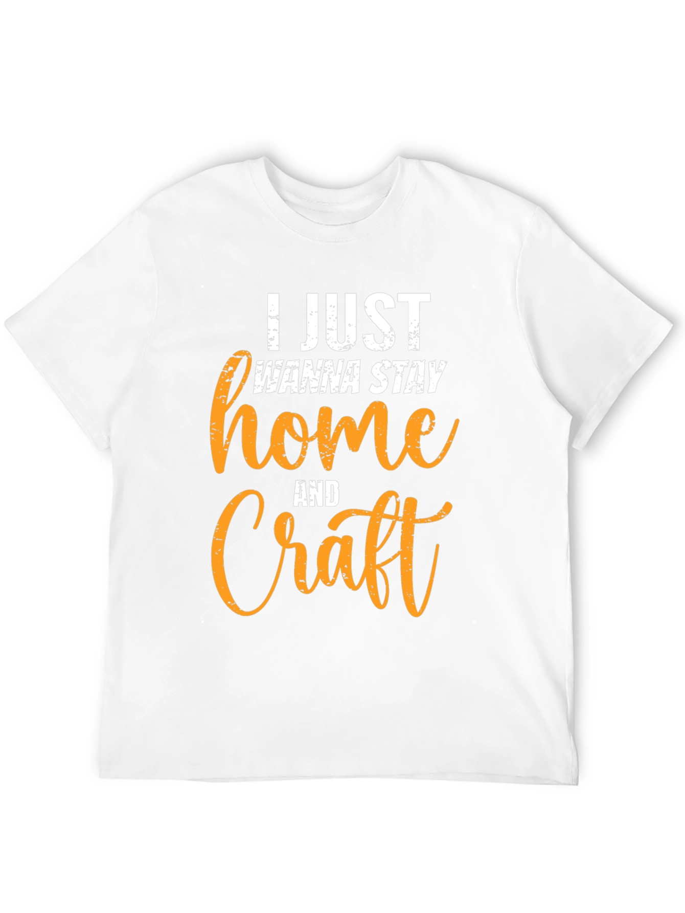 Stay Home and Craft T-Shirt - Black