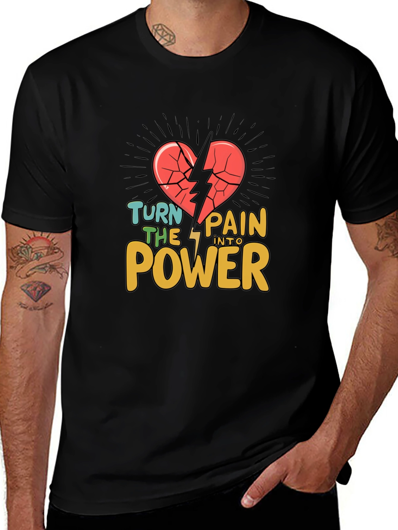 Turn Pain Into Power T-Shirt