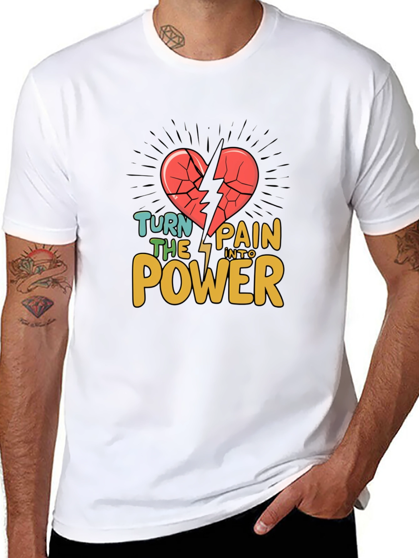 Turn Pain Into Power T-Shirt