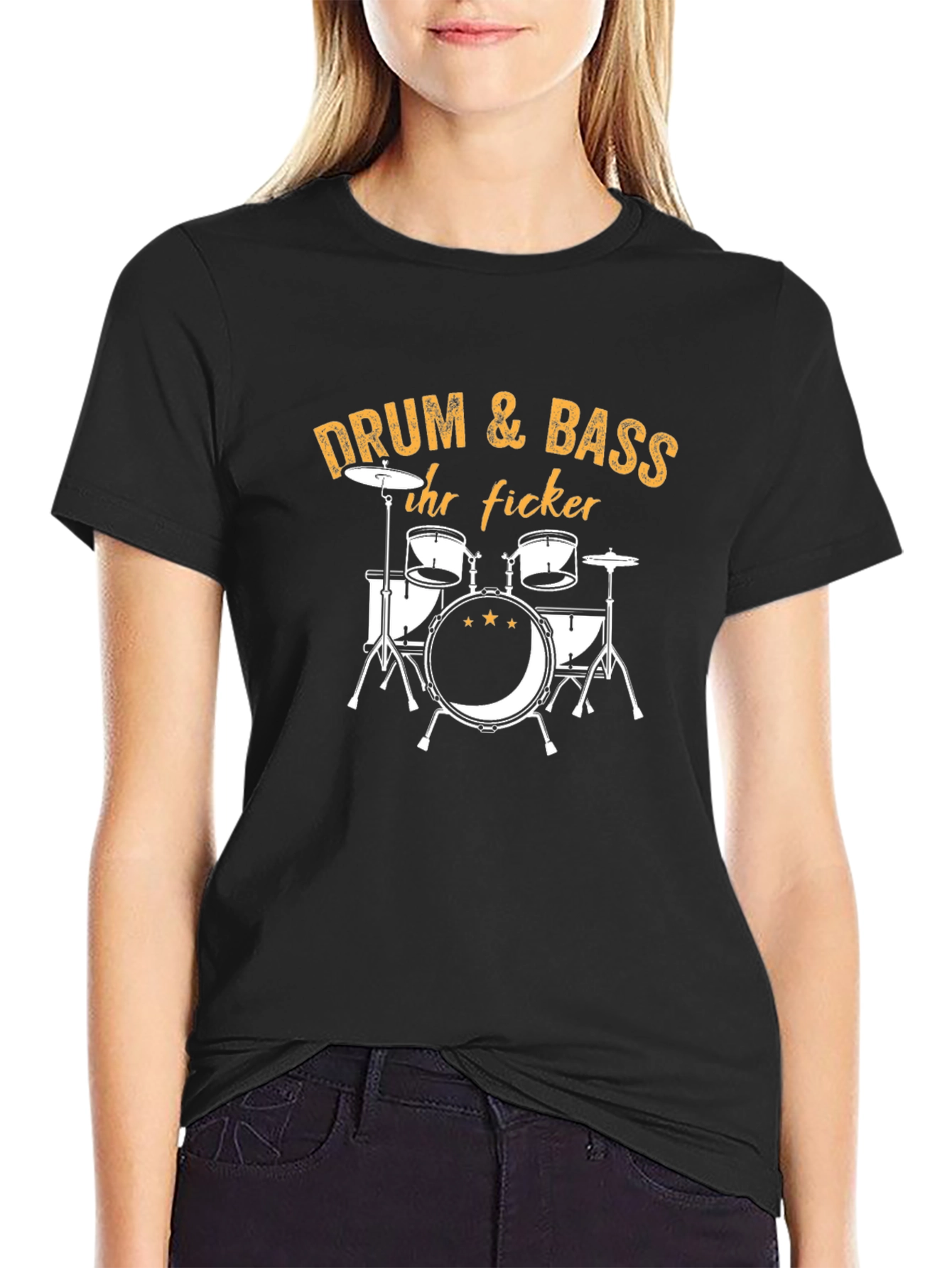 Drum & Bass Funny Graphic Tee
