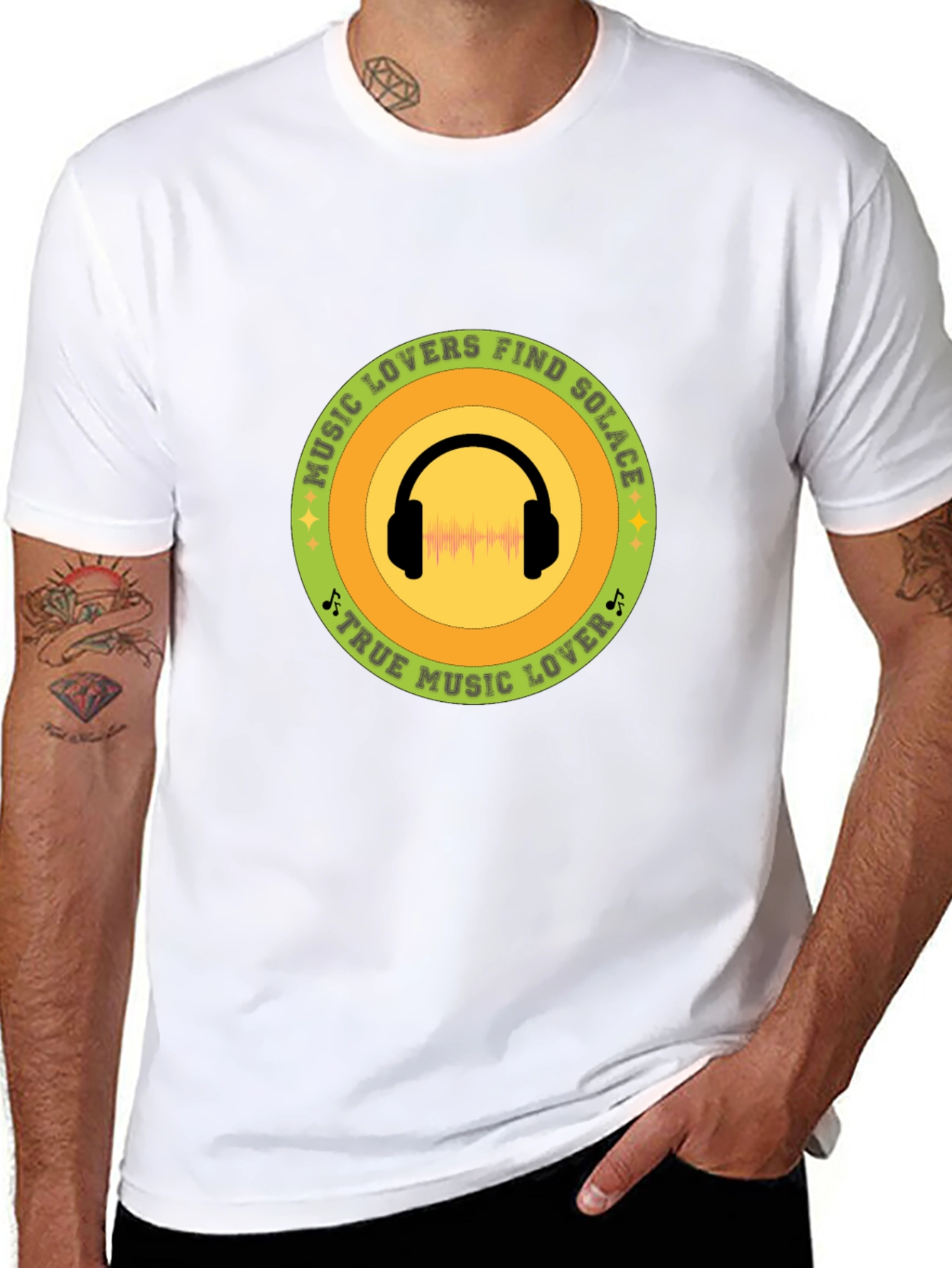 Music Lovers Solace Tee - True Music Lover