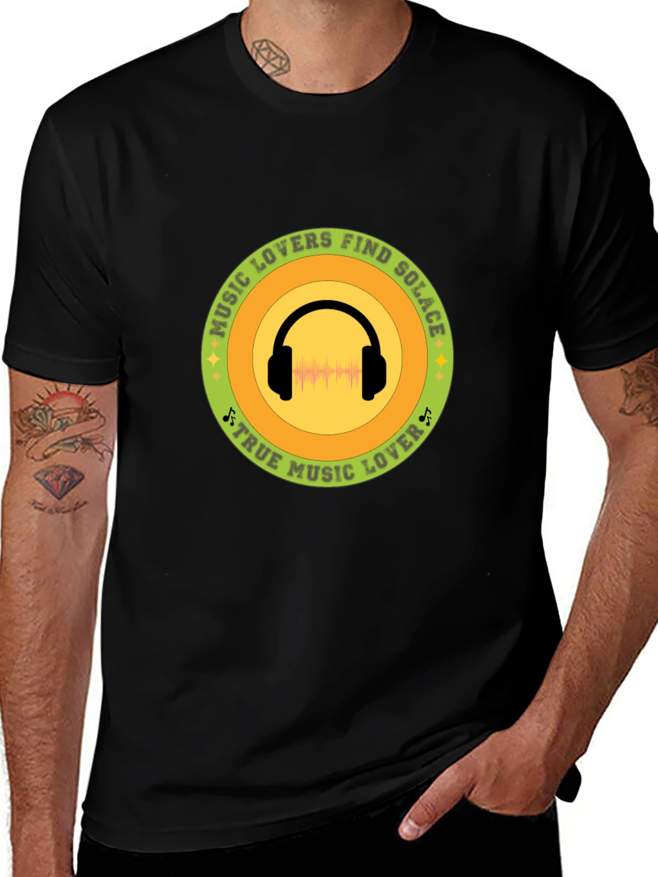Music Lovers Solace Tee - True Music Lover