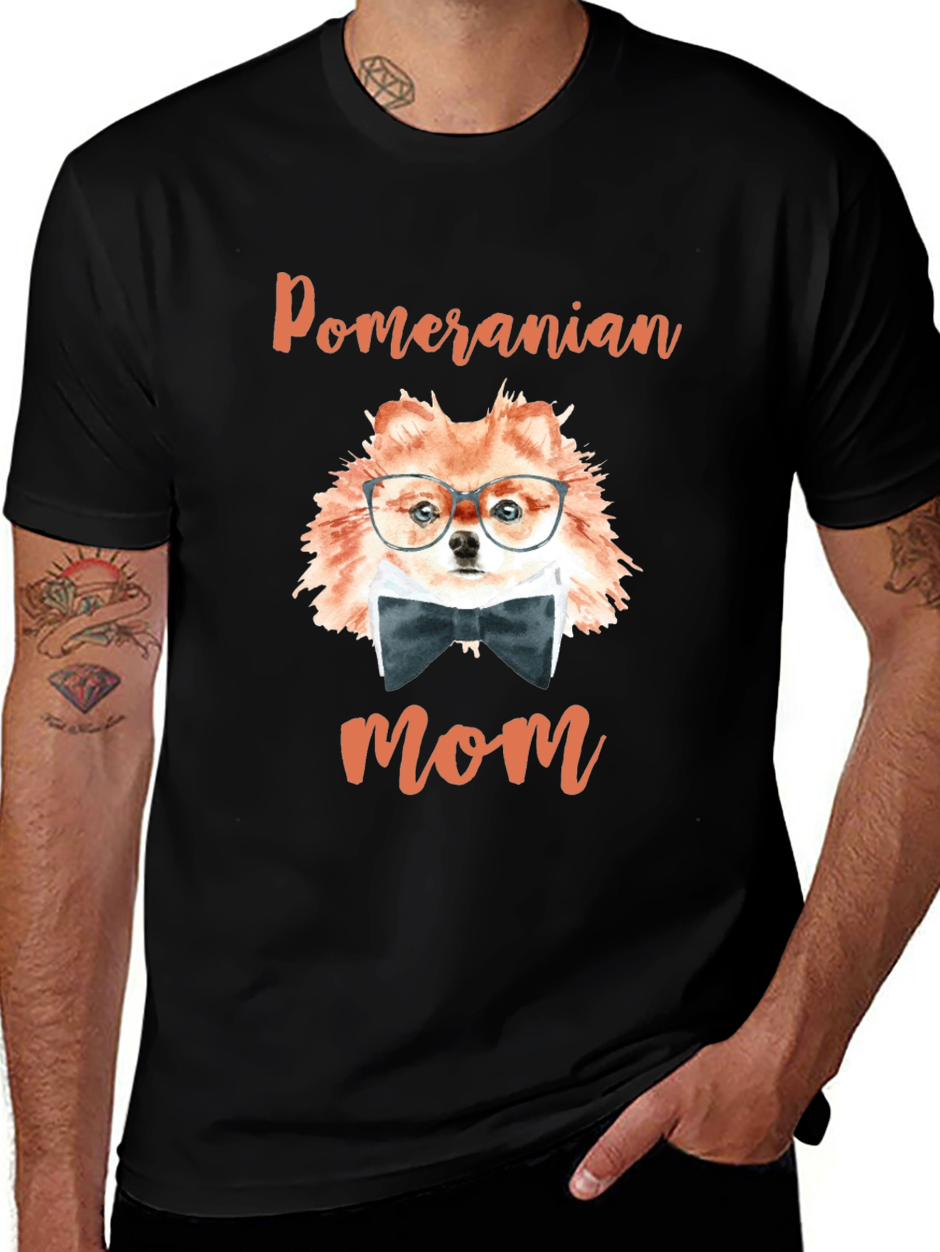 Pomeranian Mom T-Shirt Cute Dog Lover Tee