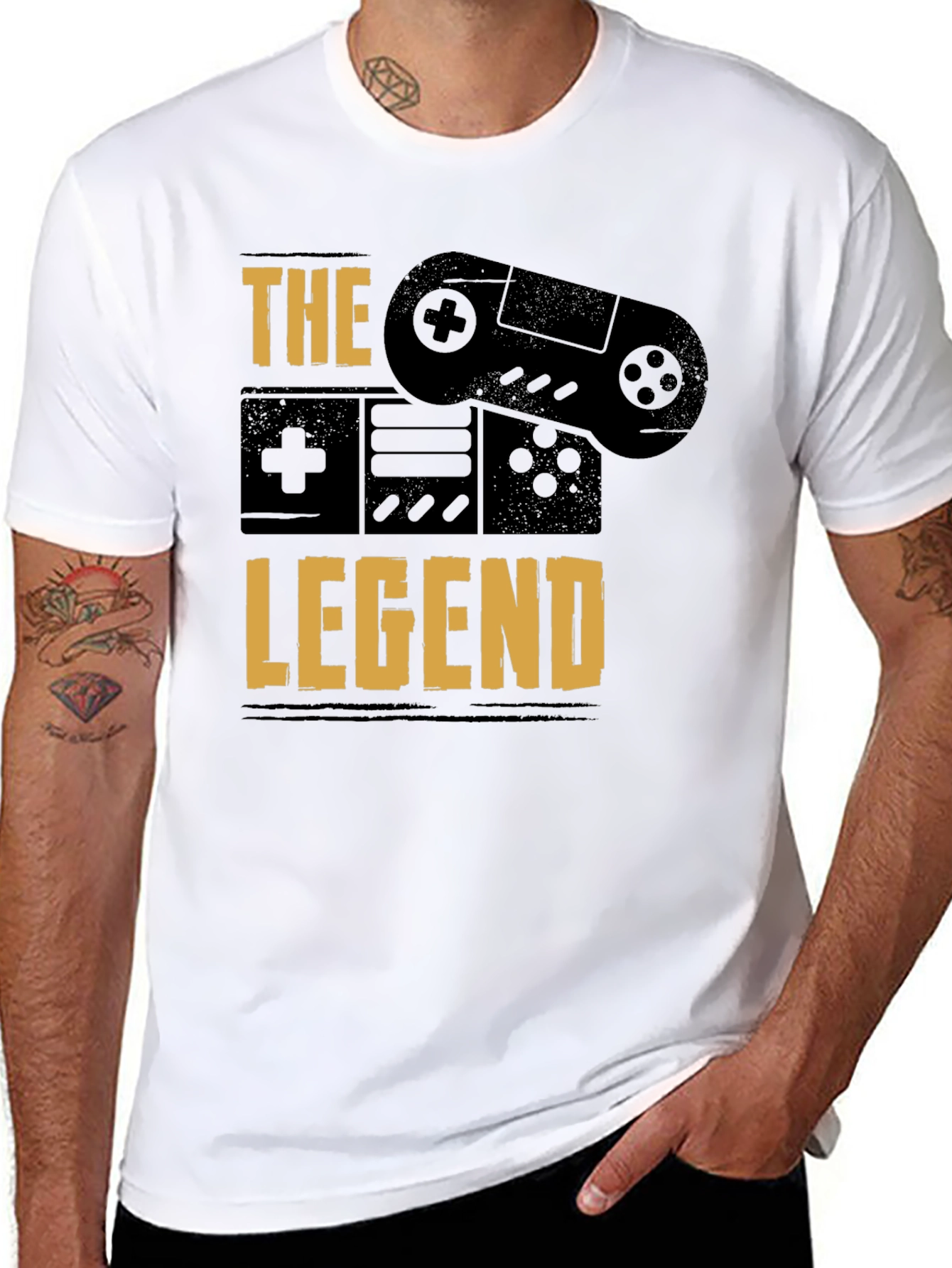 The Legend Gamer T-Shirt - Retro Gaming