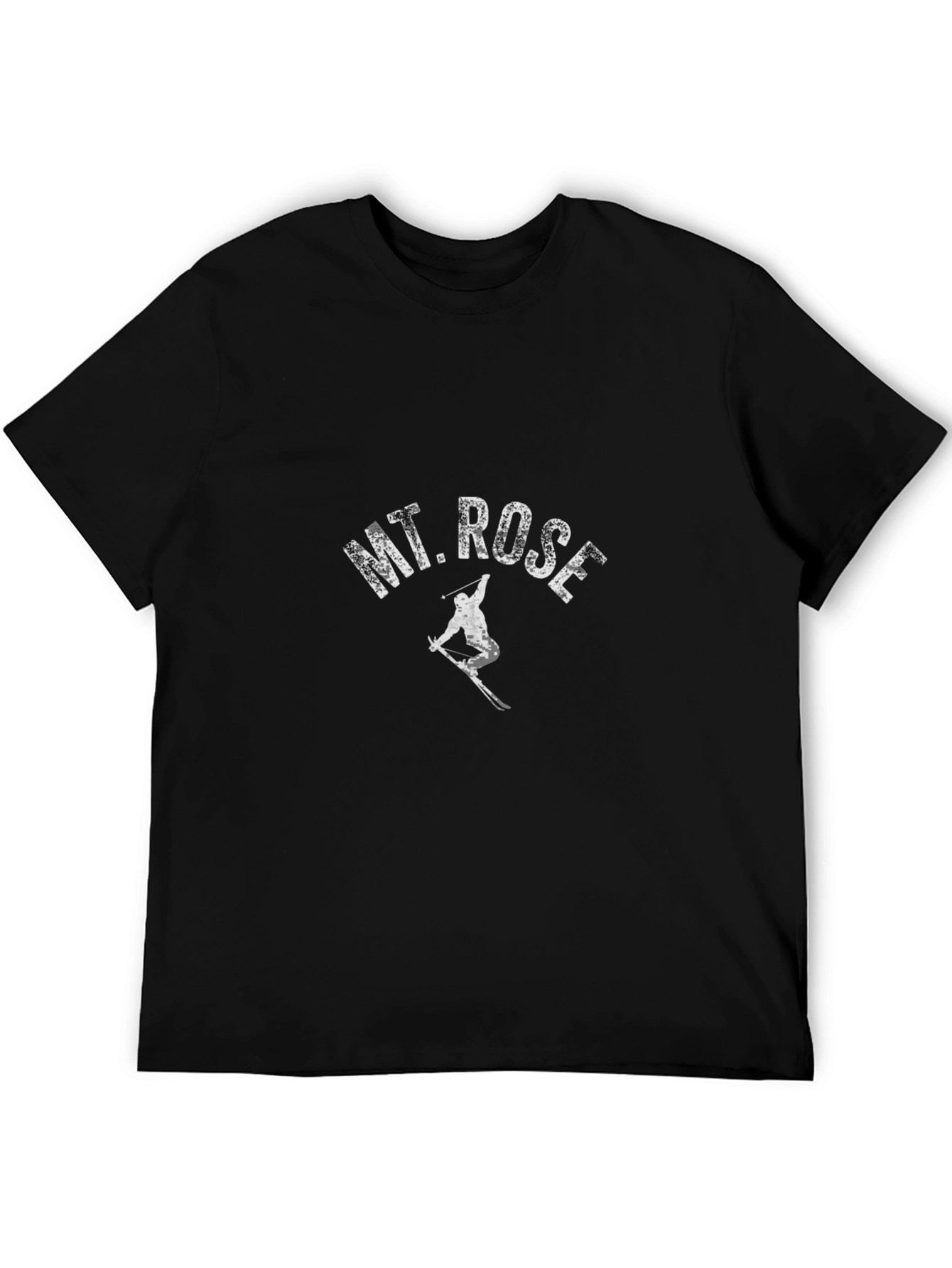 Mt. Rose Ski T-Shirt - Black Graphic Tee
