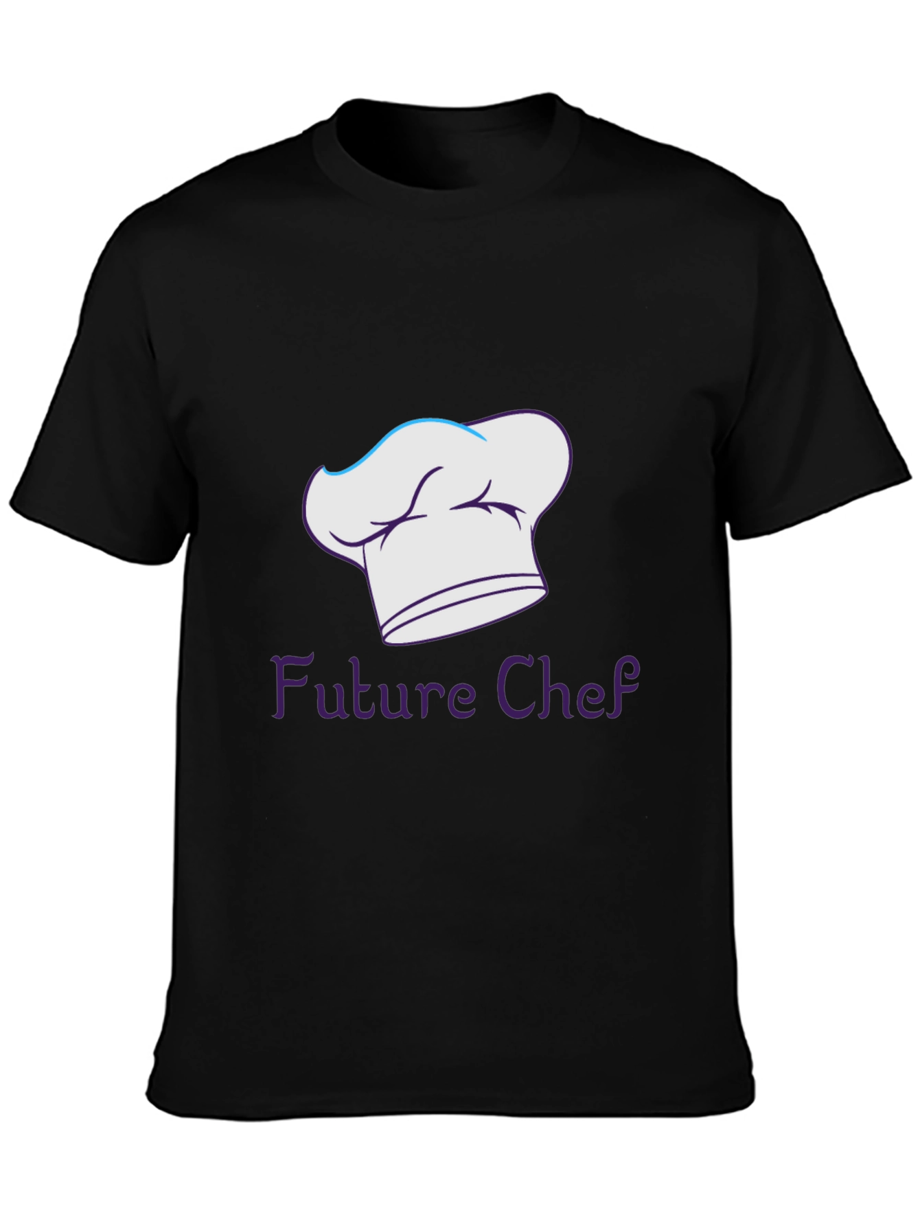 Future Chef T-Shirt - Black Cotton Tee