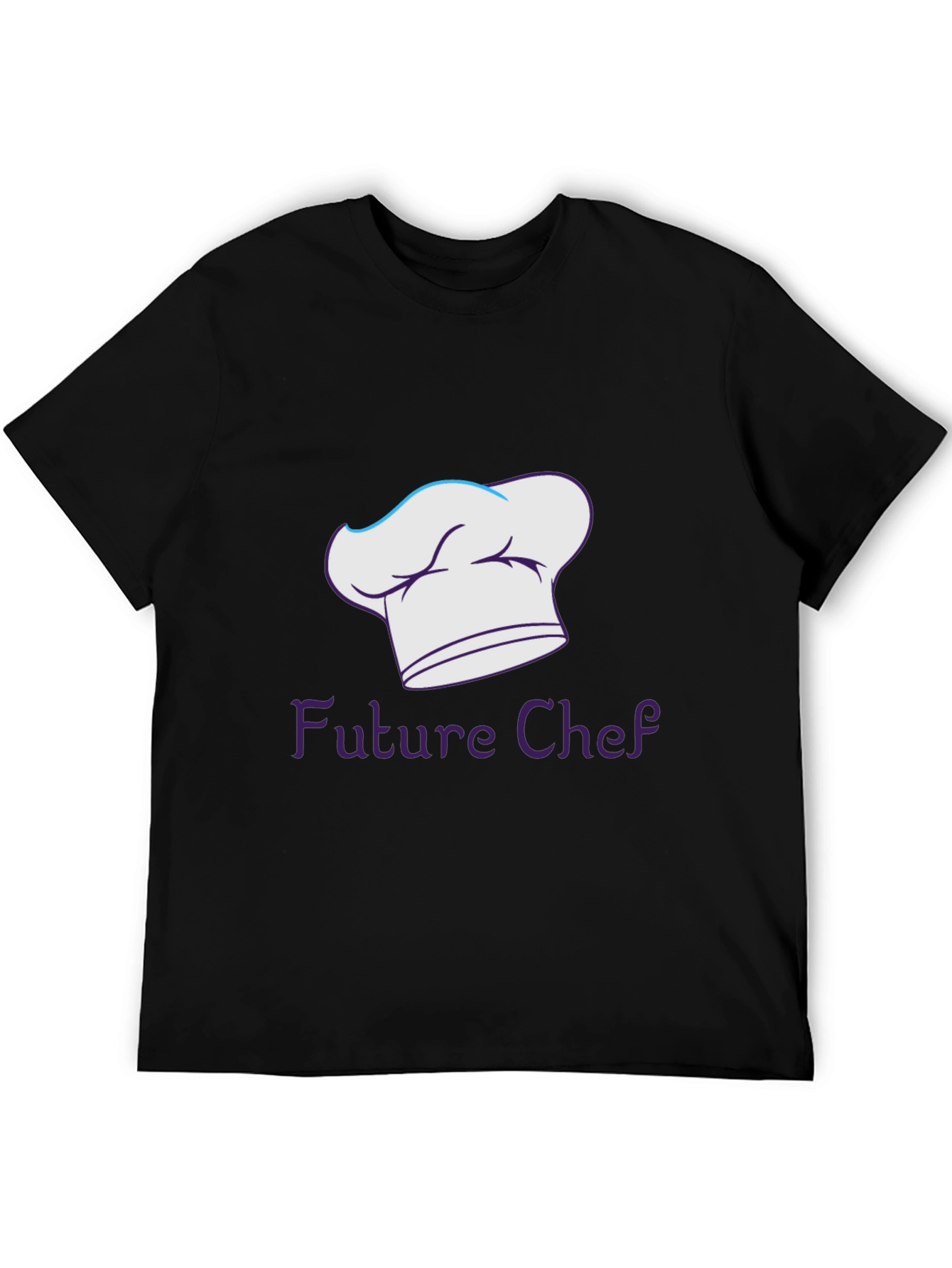 Future Chef T-Shirt - Black Cotton Tee